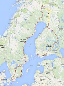 mit dem Wohnmobil nach Finnland - ein privater Reisebericht direkt aus dem Reisemobil 