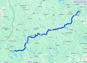 Tagesroute mit dem Wohnmobil in Südschweden