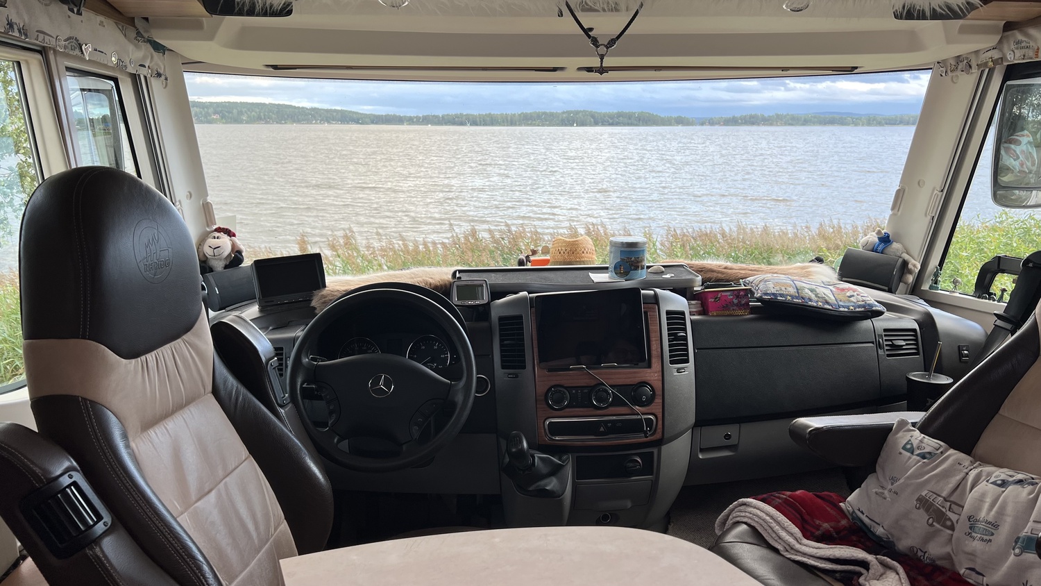 Wohnmobilblick Schweden