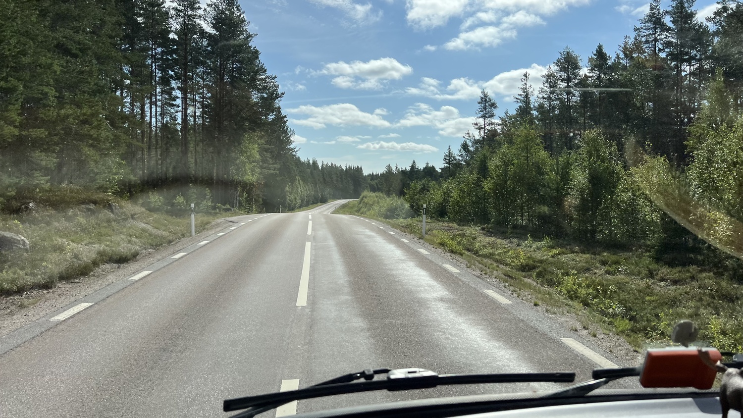 auf Schwedens Straßen mit dem Wohnmobil