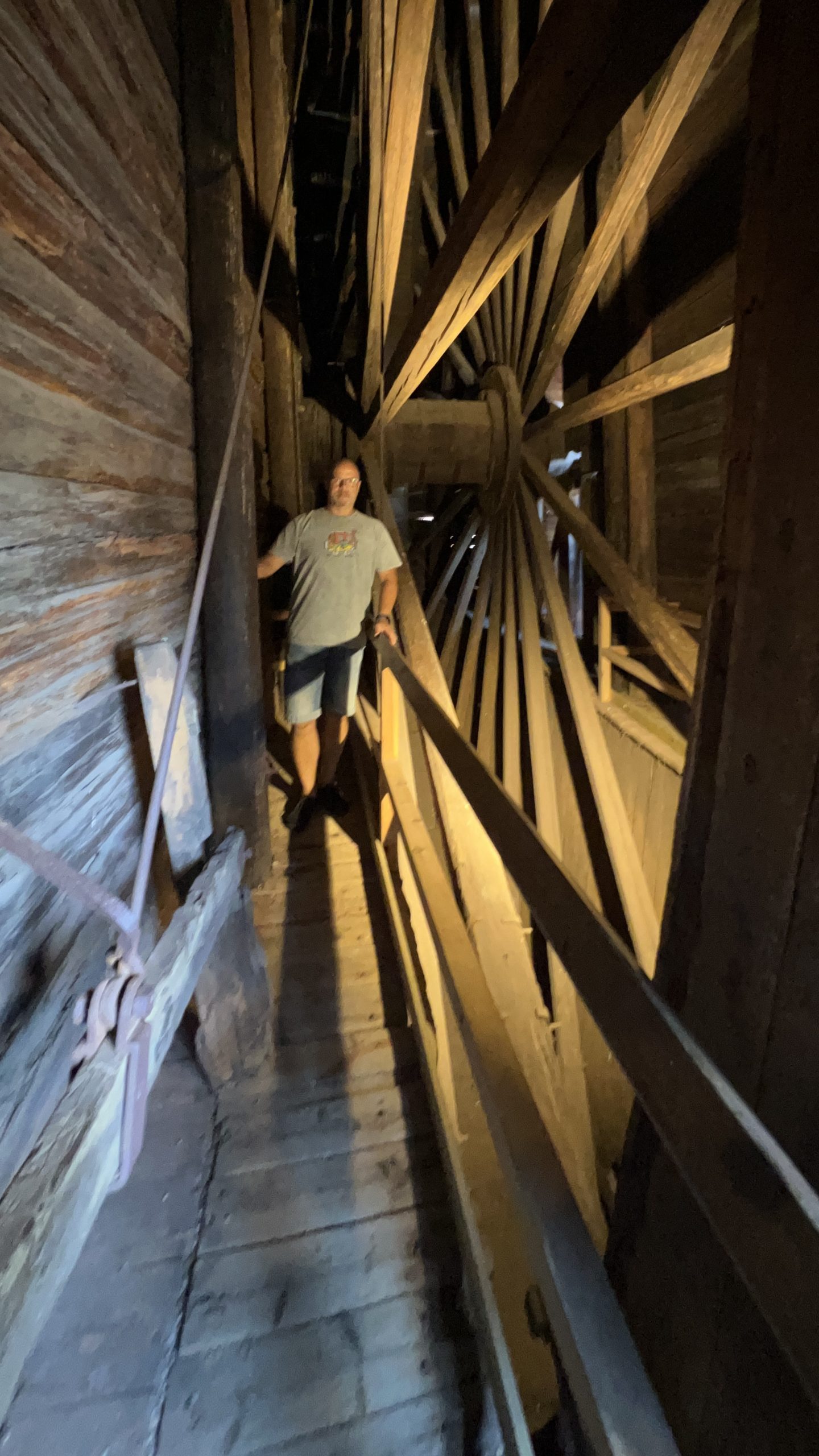 Falu Gruva, eine Kupfermine in Falun, Schweden