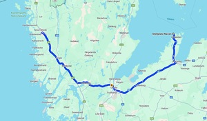 Tagesroute mit dem Wohnmobil in Südschweden