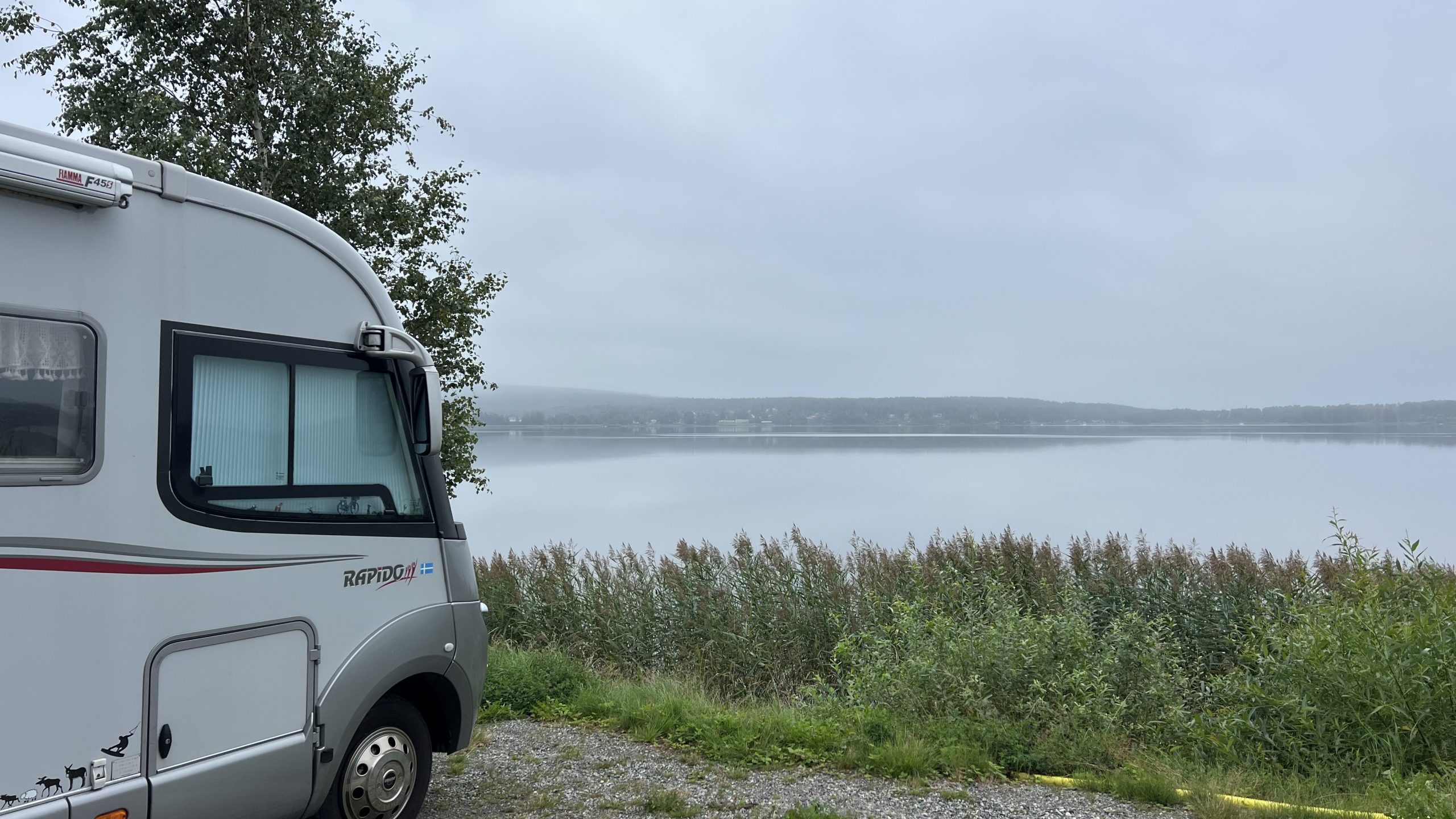 Nebel am Morgen Schweden