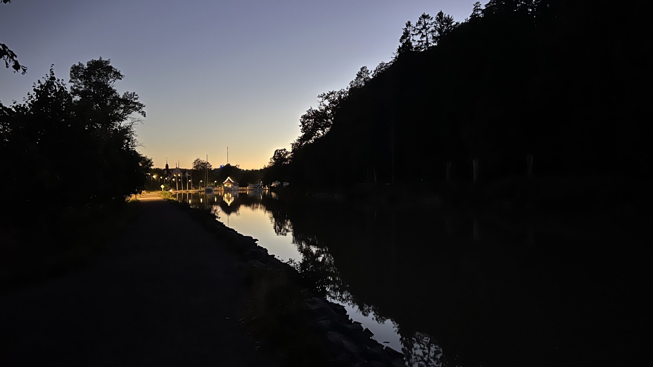 Abends am Götakanal