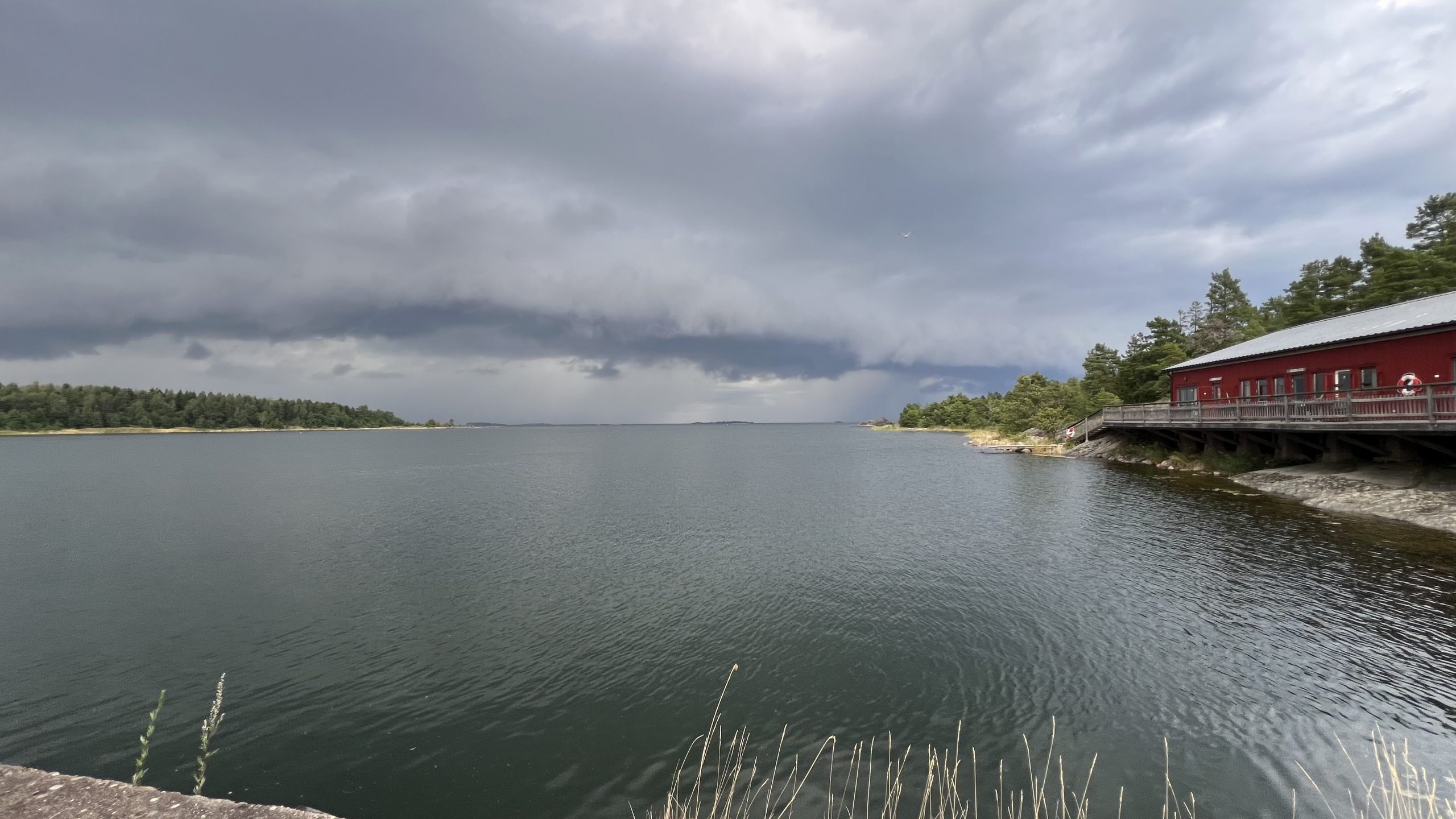 Unwetter an der Ostsee, Schweden