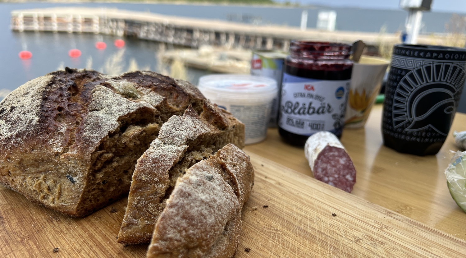 Wohnmobil Frühstück Schweden