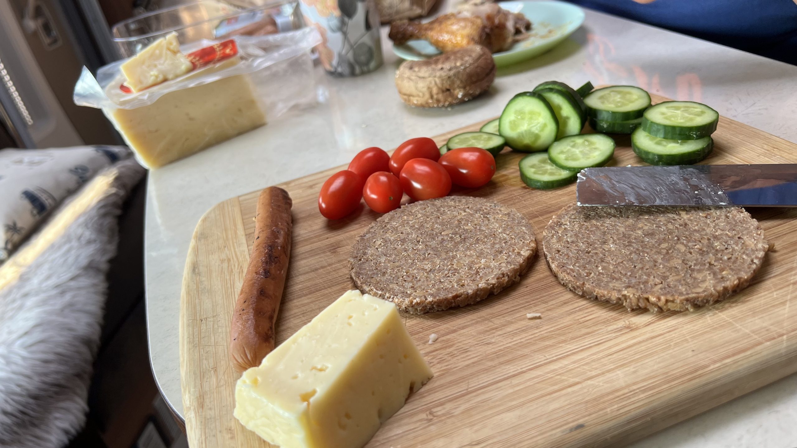 Wohnmobil, Abendbrot in Schweden