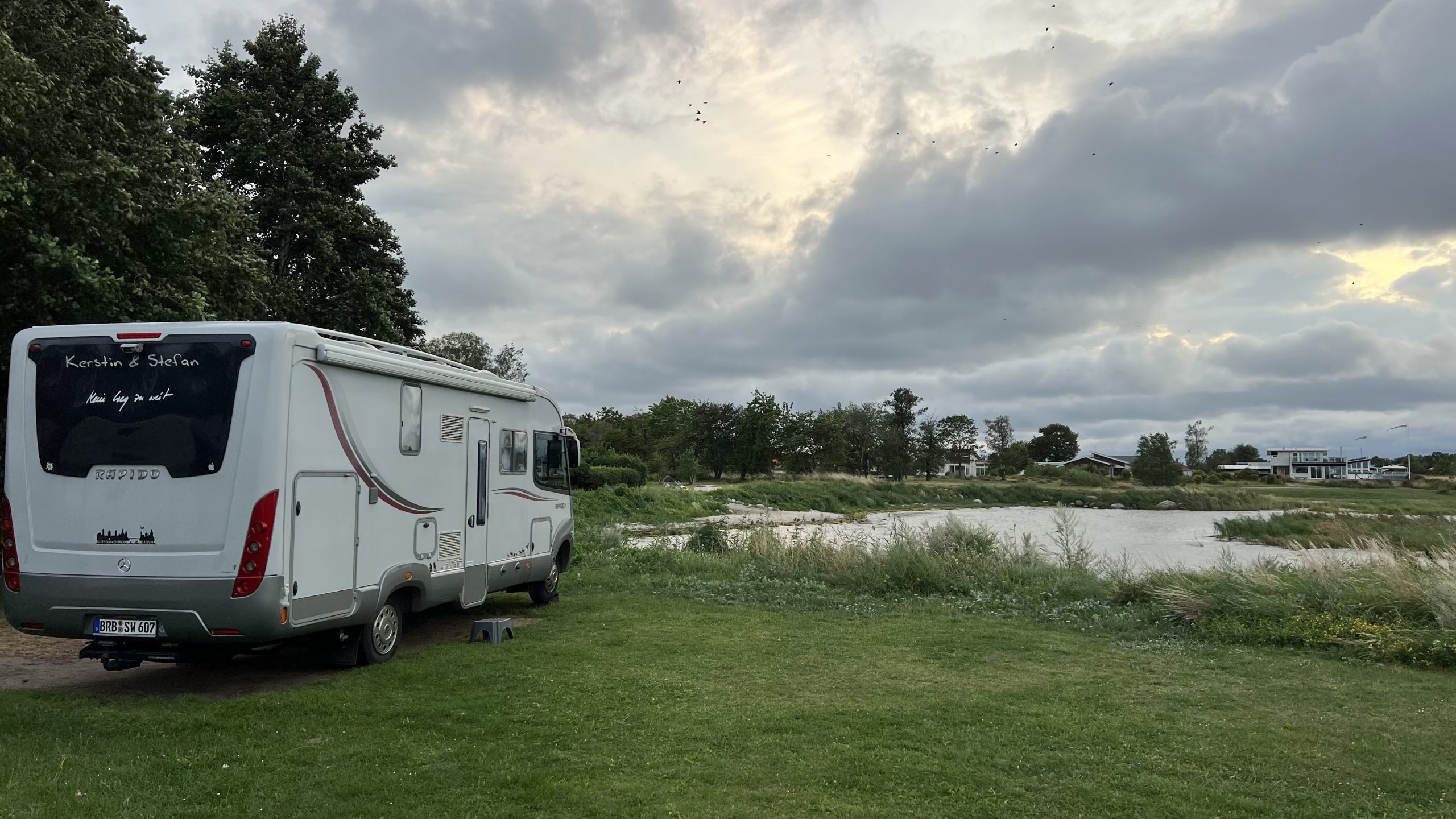 Wolken, Wohnmobil, Öland