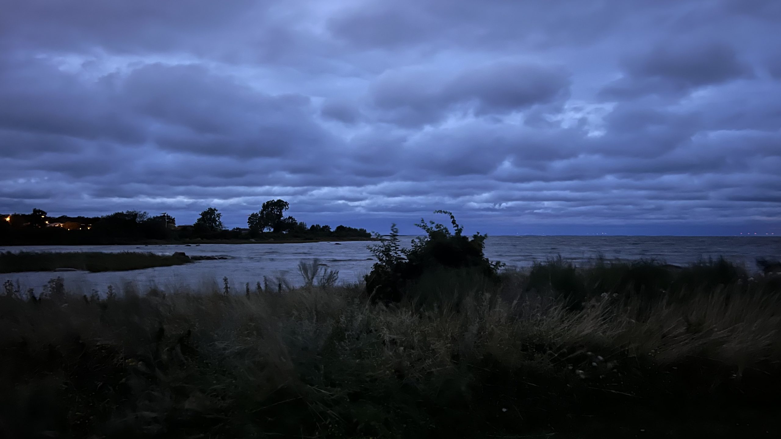 Abend, Wolken, Wohnmobil, Öland, Schweden