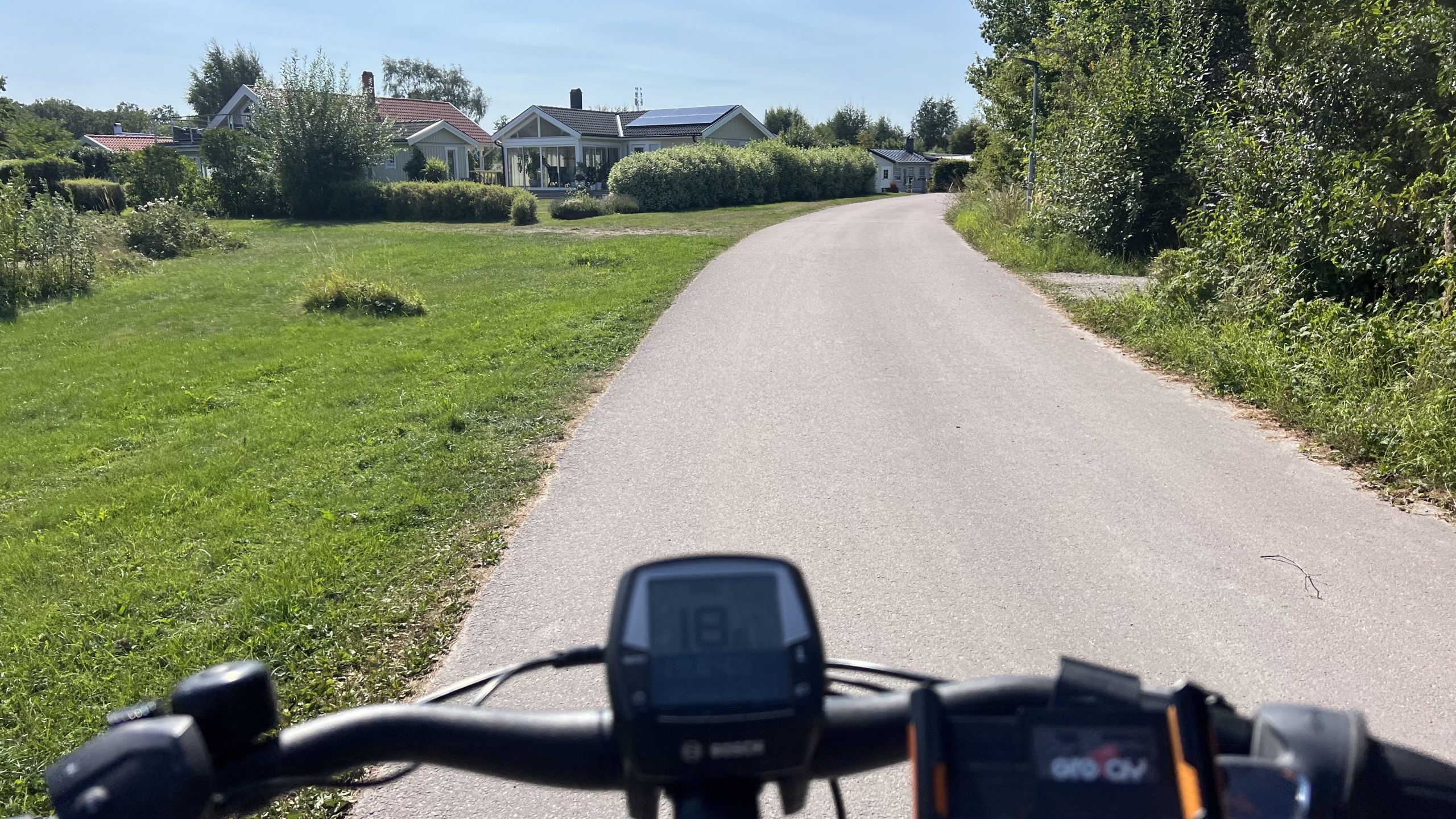 mit dem Fahrrad auf Öland