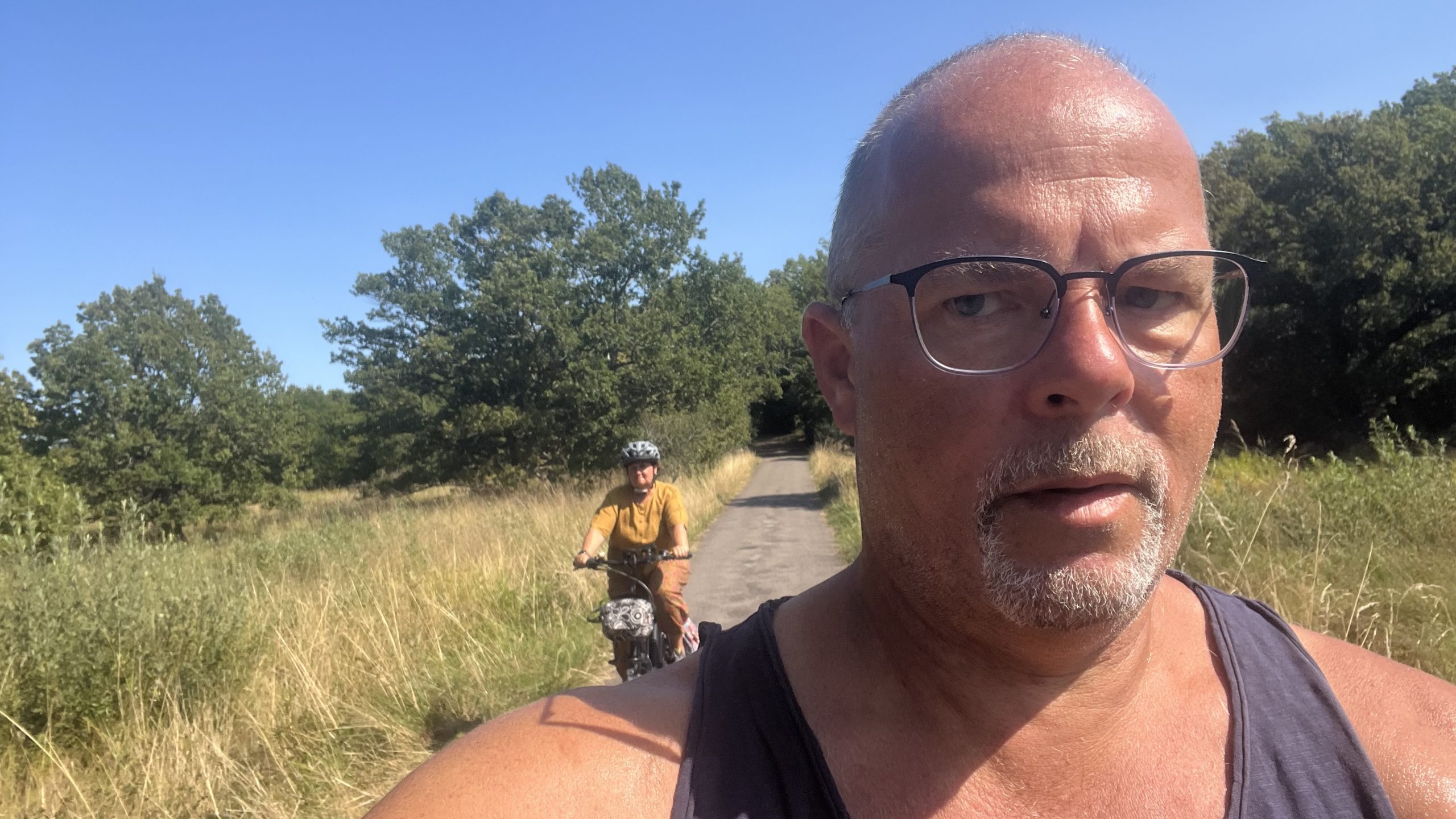 mit dem Fahrrad zum Schloss Solliden