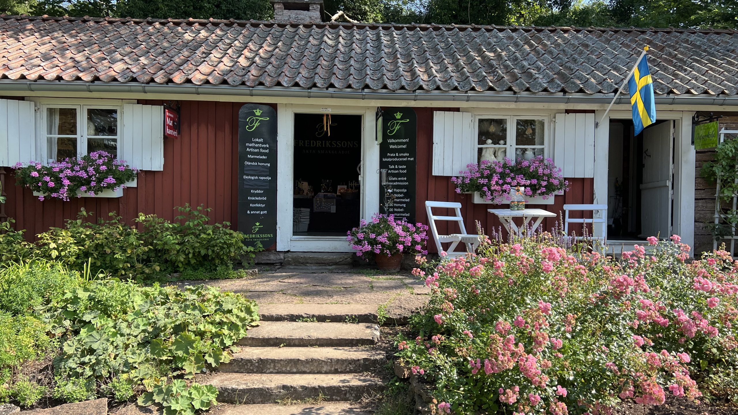 Kaffetorpet bei Schloss Solliden