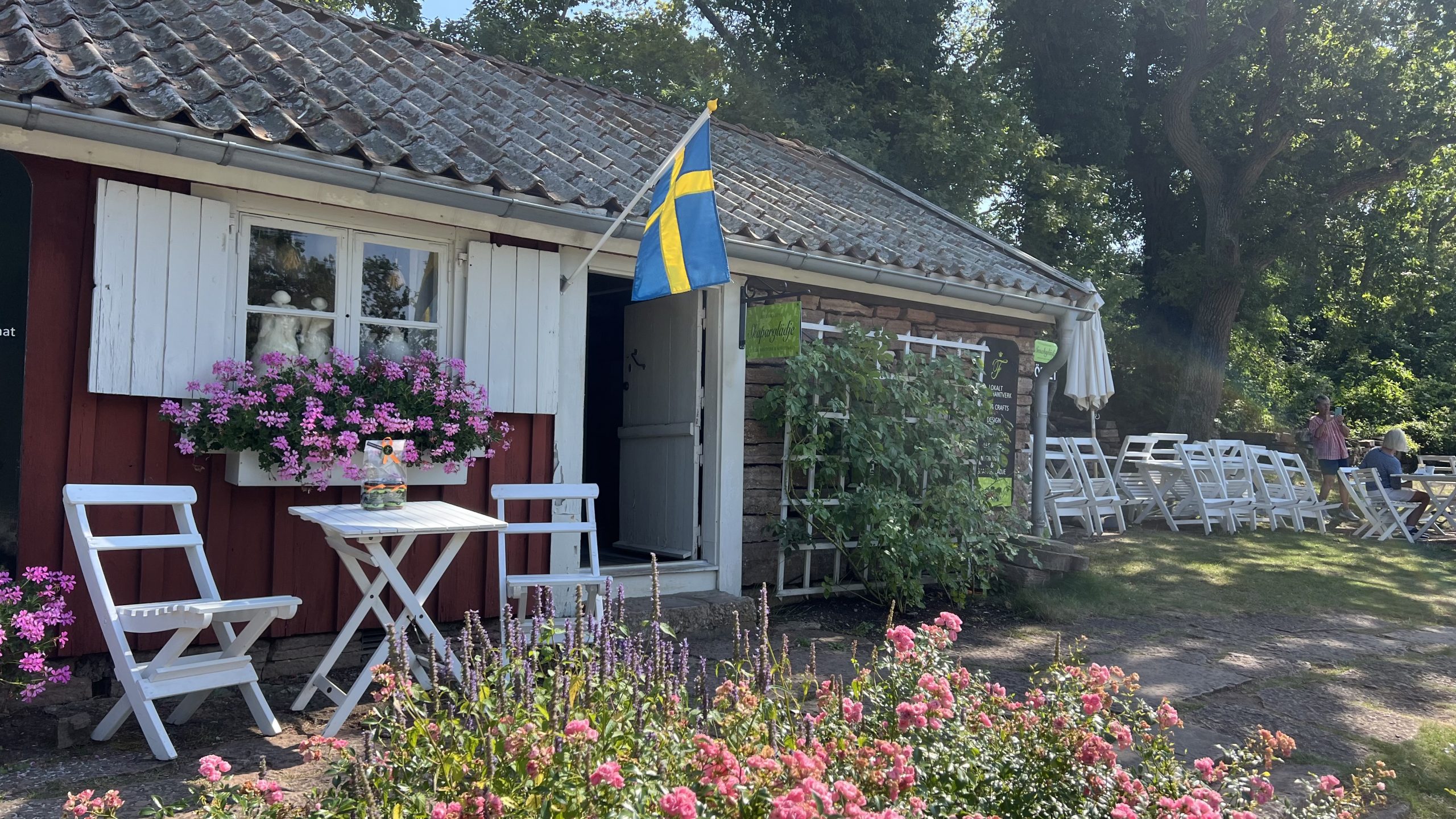 Kaffetorpet bei Schloss Solliden