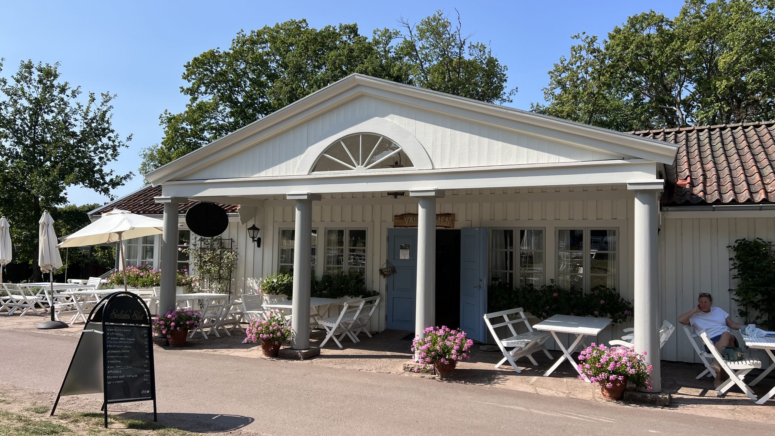 Kaffetorpet bei Schloss Solliden