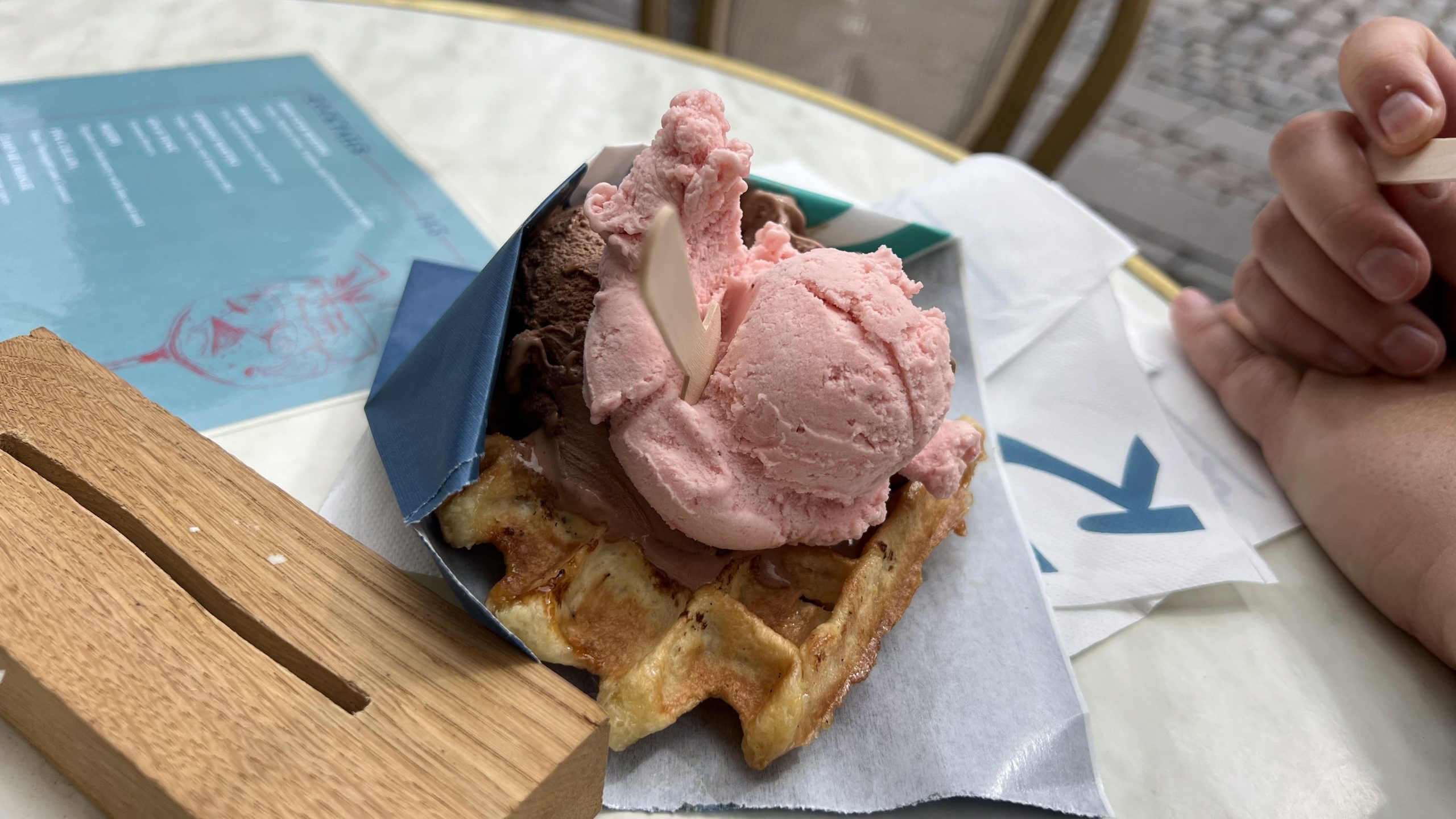 Dänisches Eis in Kopenhagen