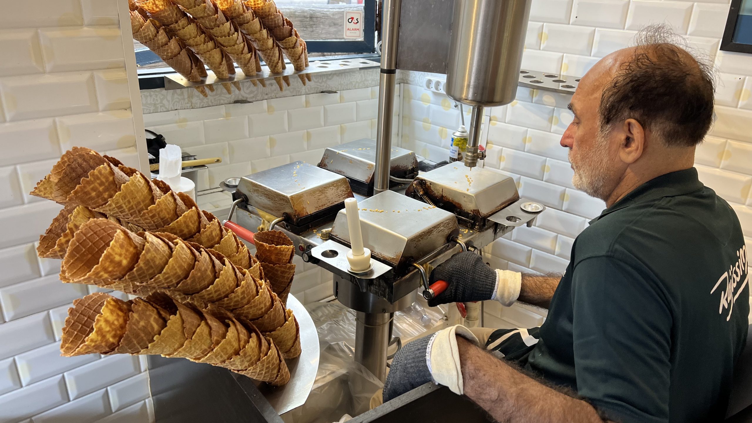 Dänisches Eis in Kopenhagen