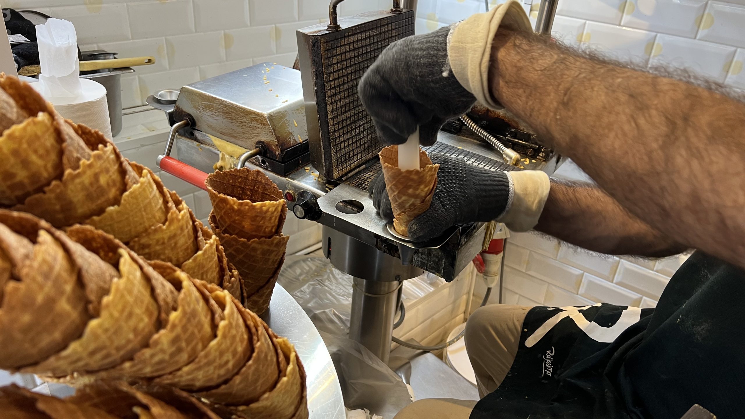 Dänisches Eis in Kopenhagen