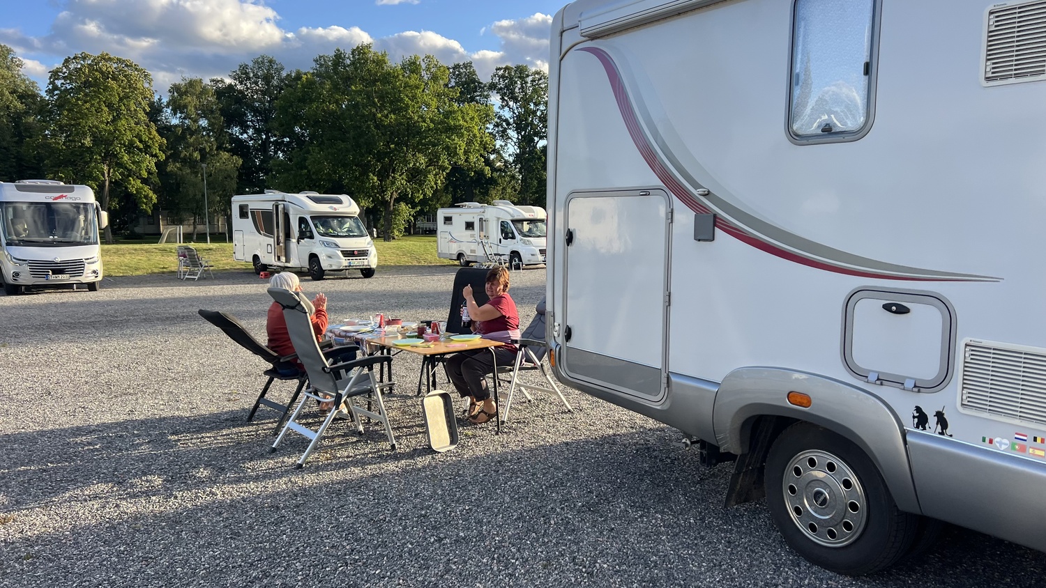 Abendbrot Womo Schweden