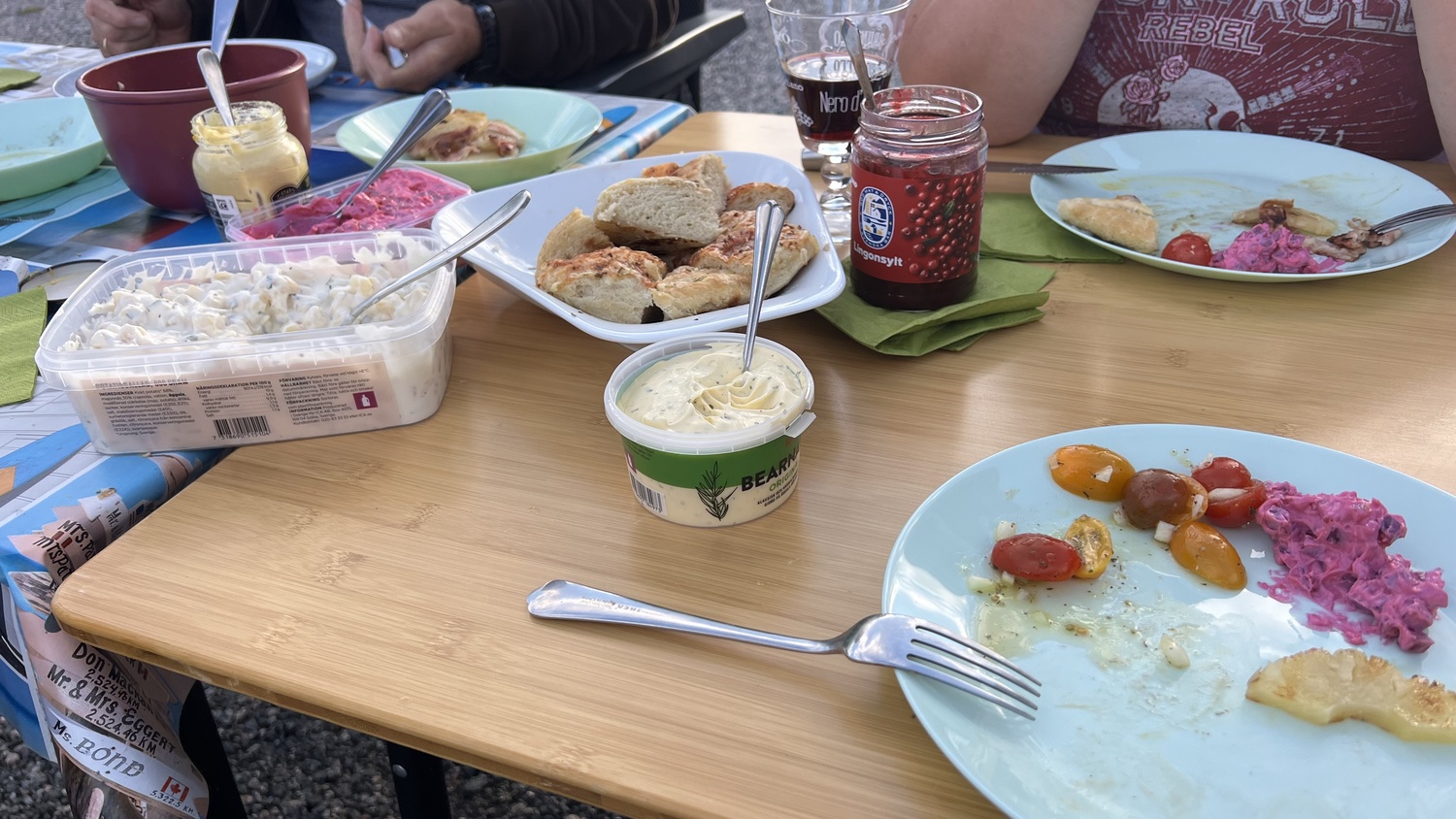 Abendbrot Womo Schweden