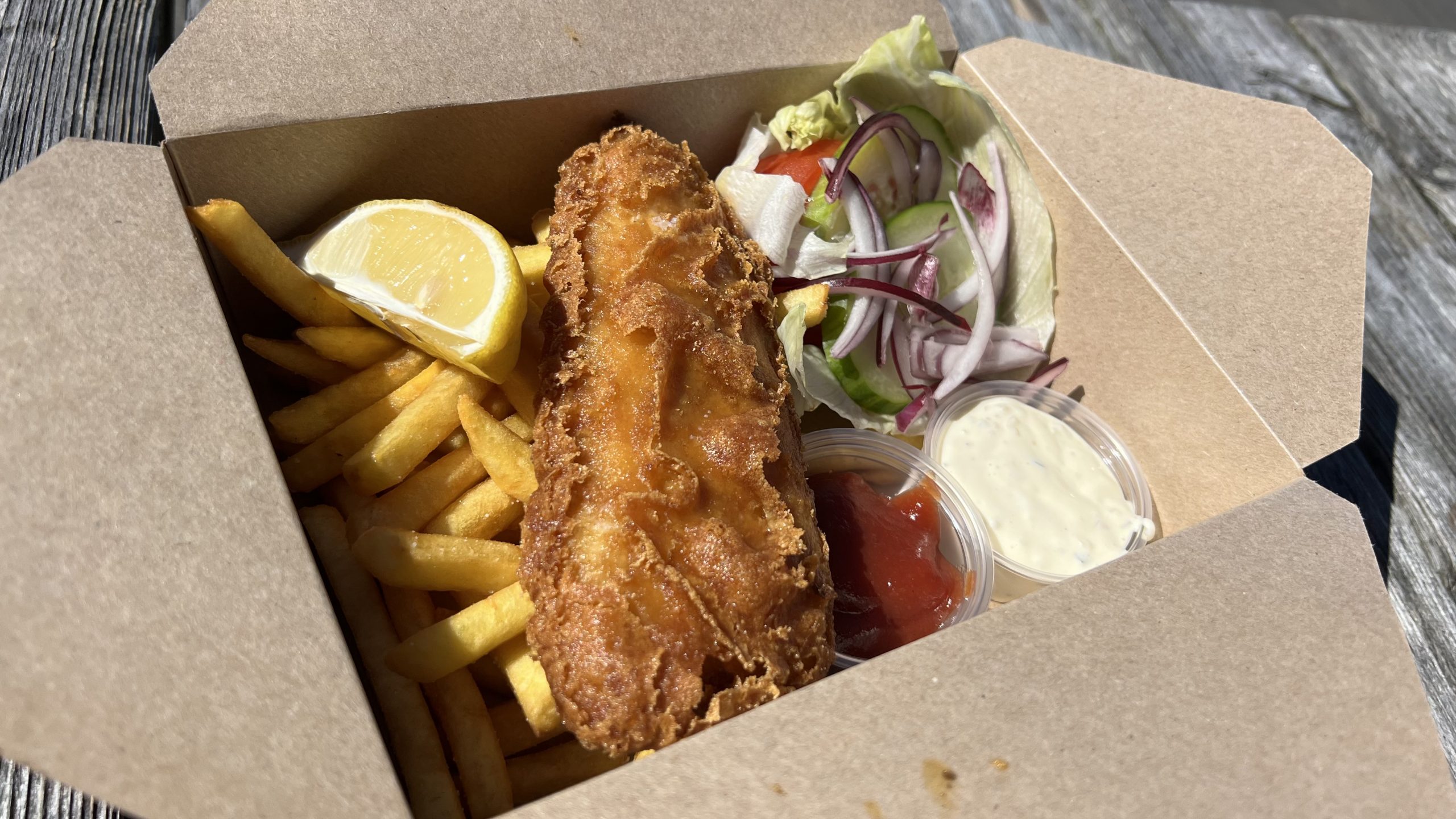 Fish and Chips in Schweden