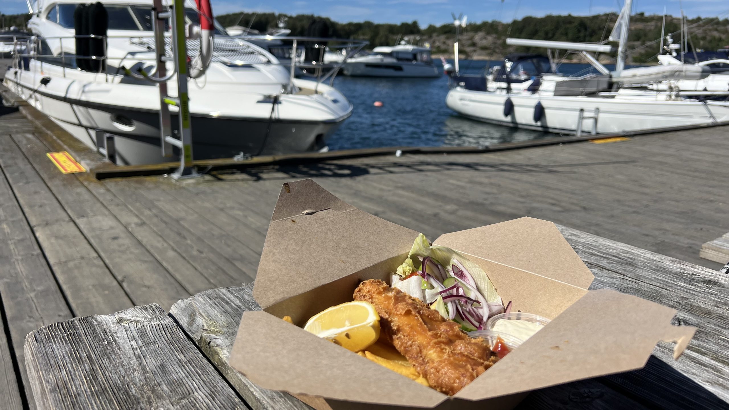 Fish and Chips in Schweden