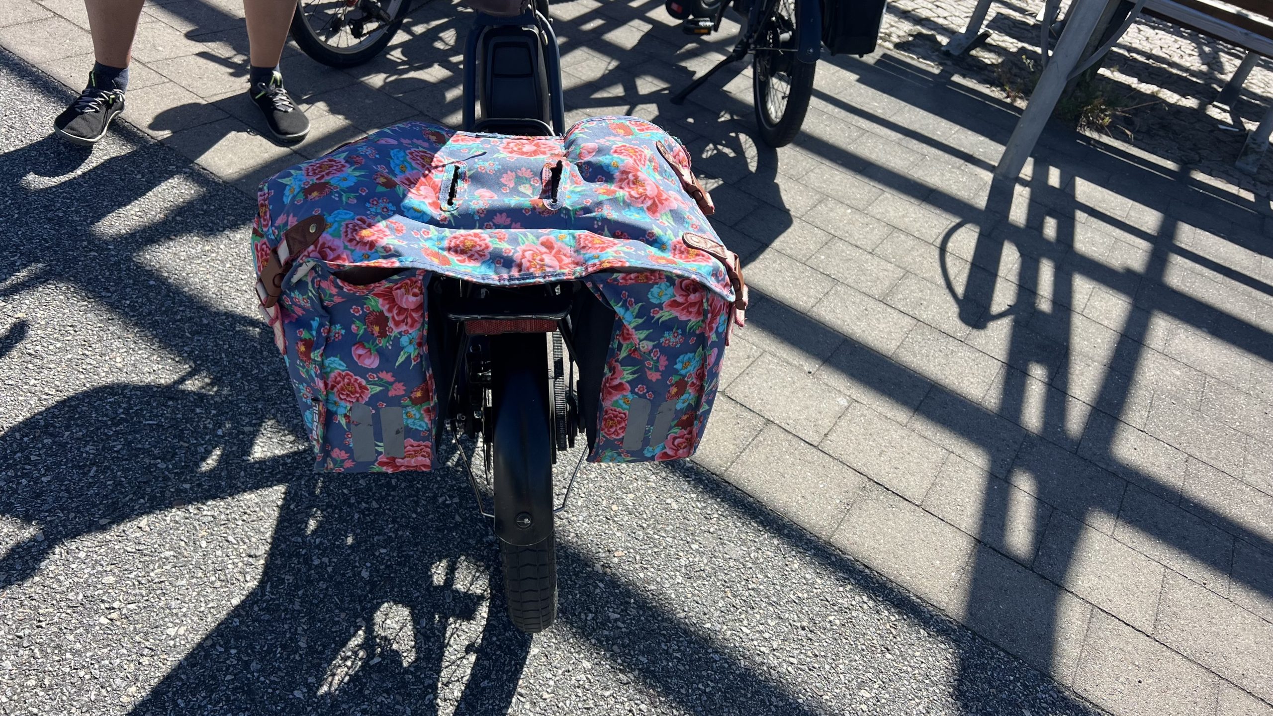 Satteltaschen sind voll