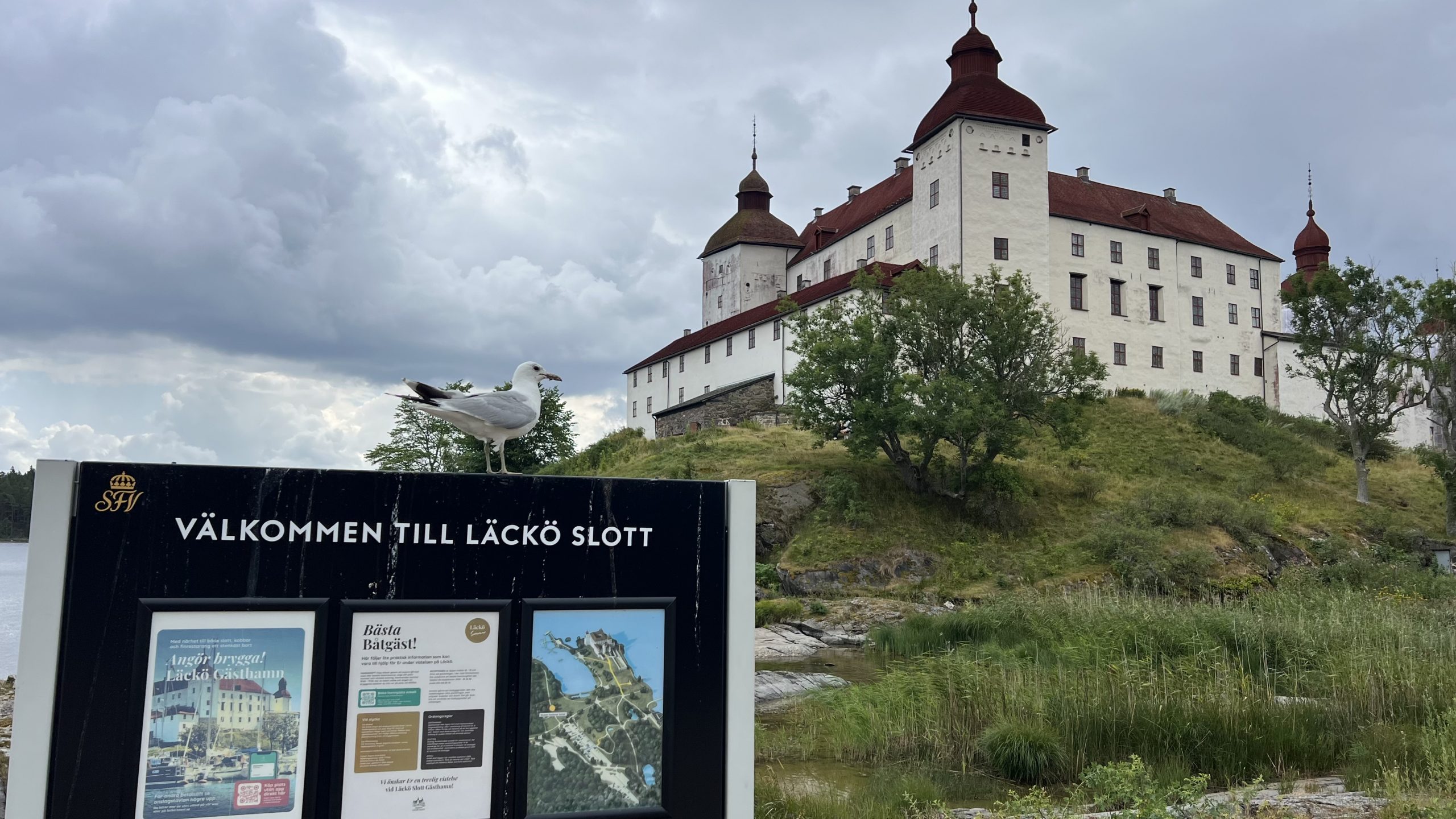 Umgebung Schloss Läckö, Schweden