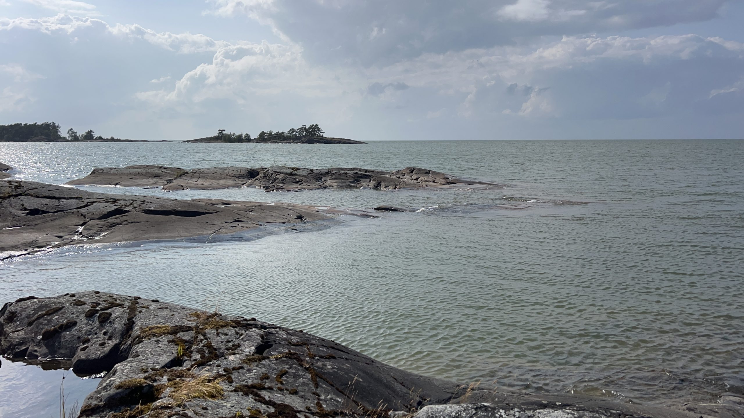 StandUp paddeln auf dem Vänernsee, Schweden