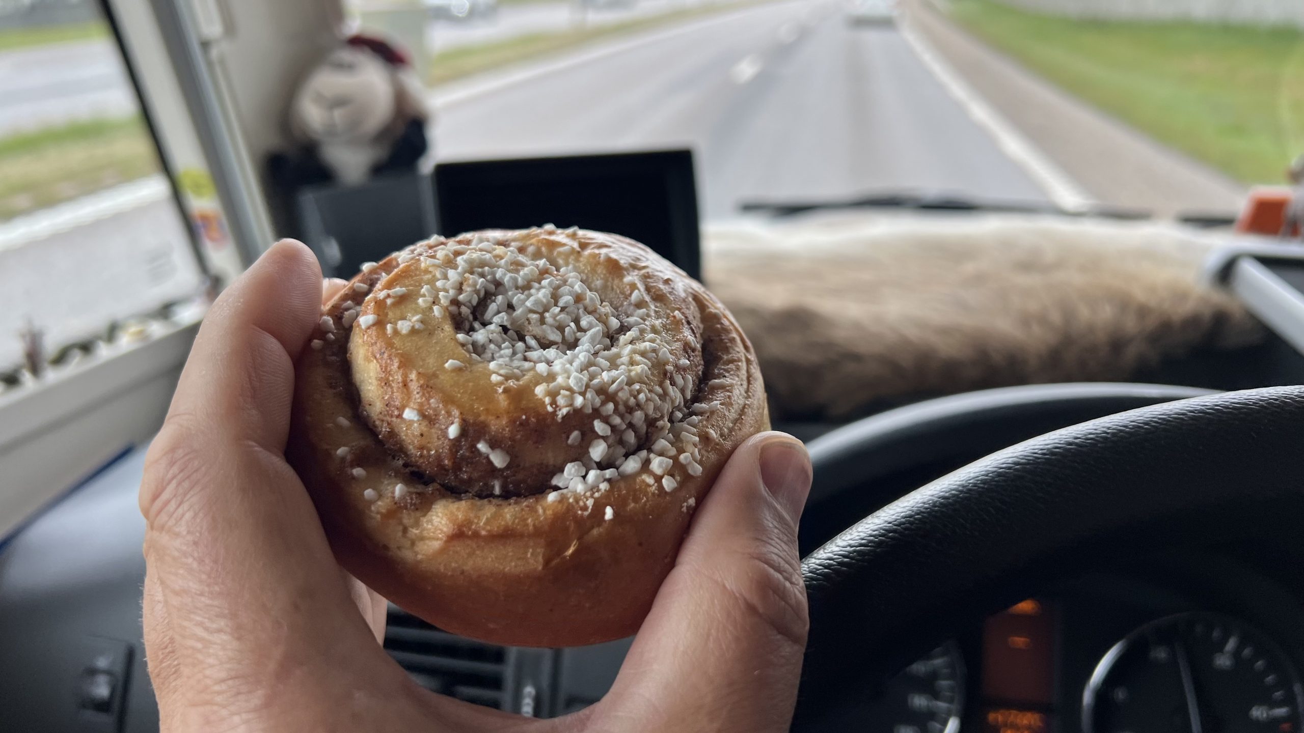Kanelbulle im Wohnmobil, Schweden
