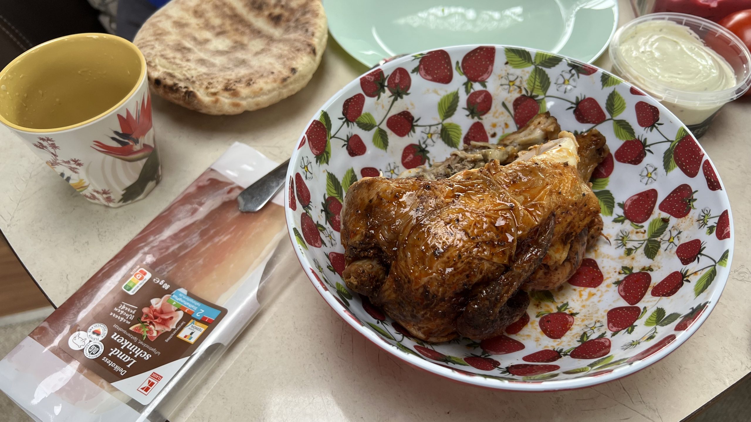 Abendbrot im Wohnmobil