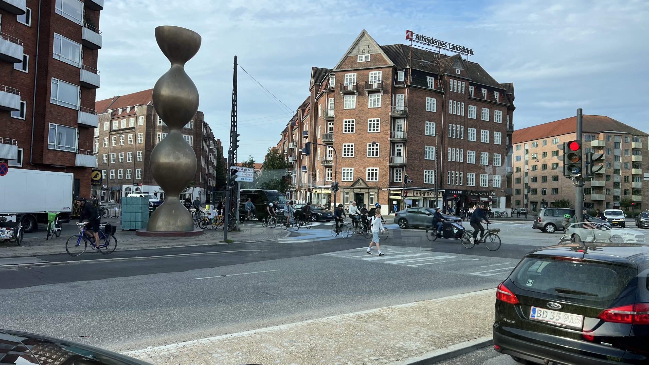 Fahrt durch Kopenhagen