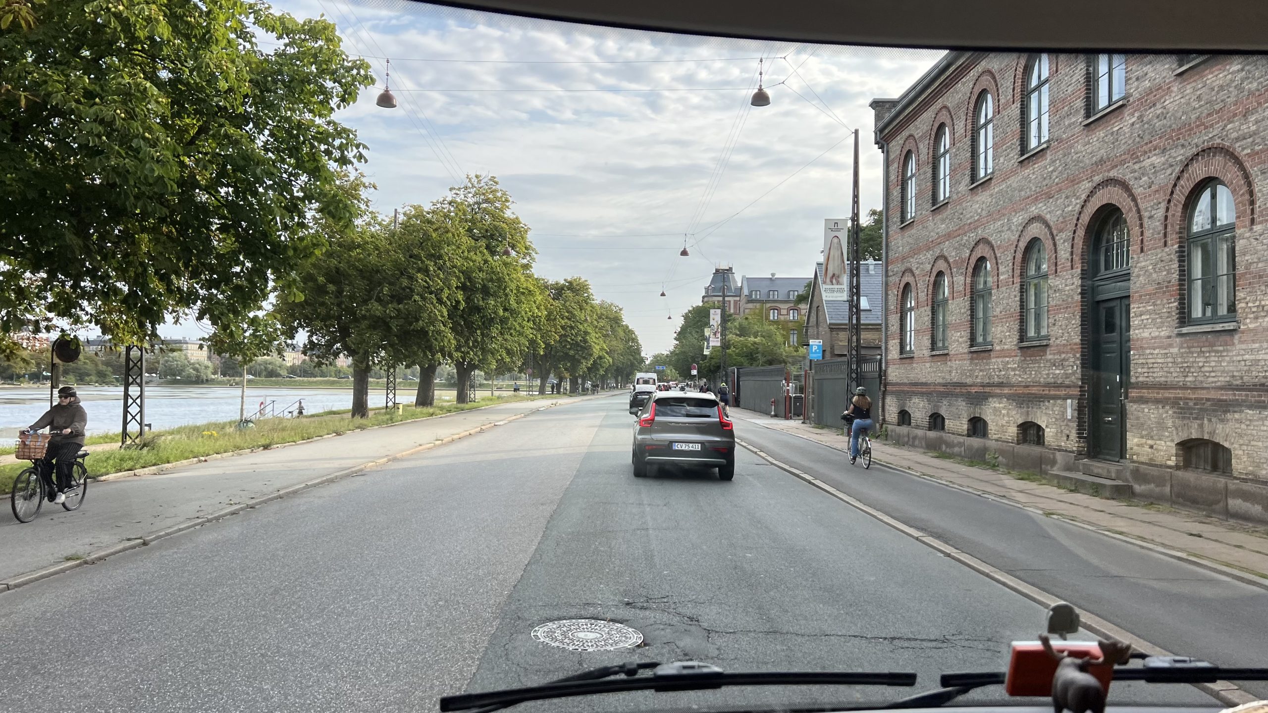 Fahrt durch Kopenhagen