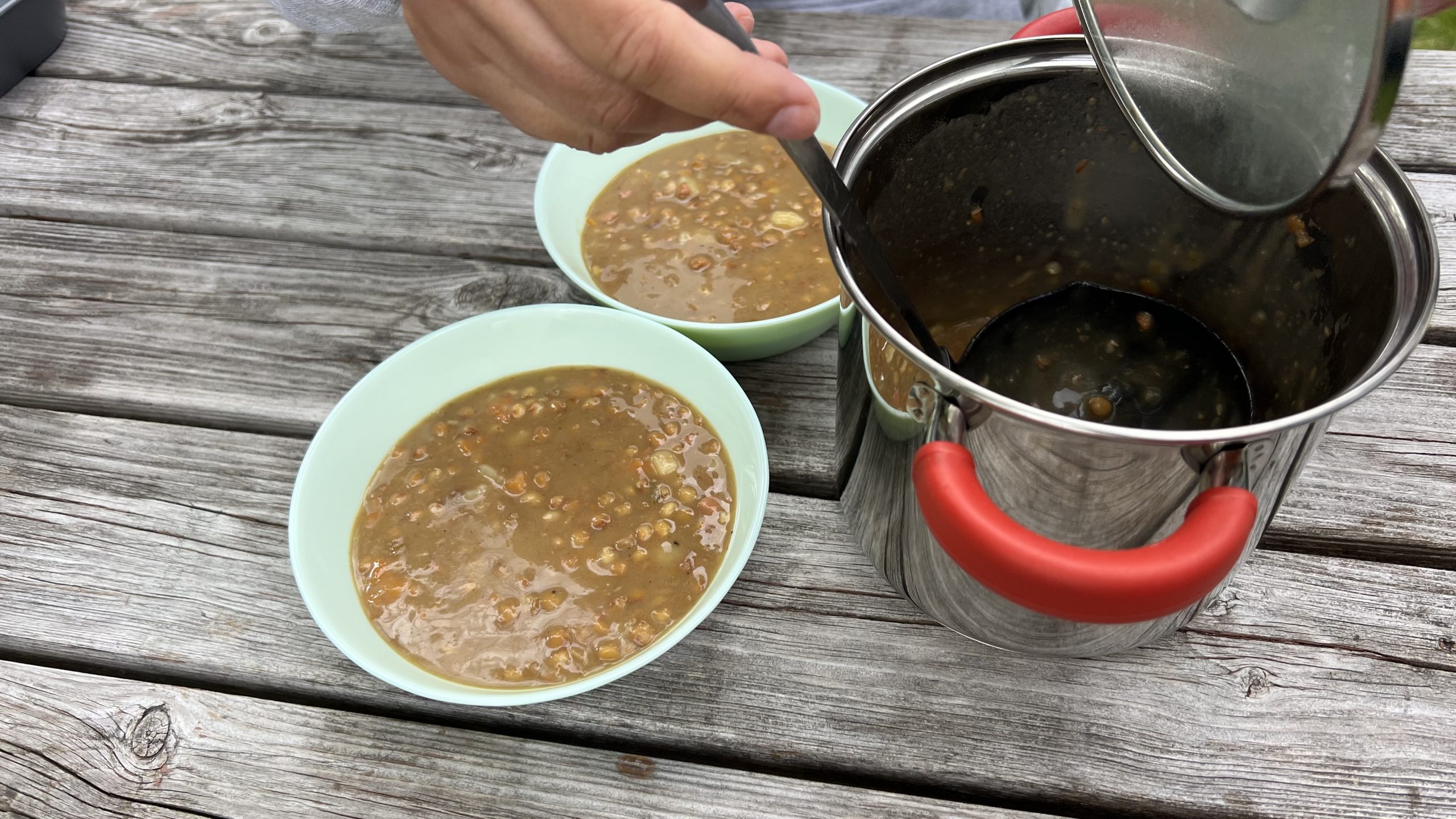 Wohnmobil Schweden Mittag