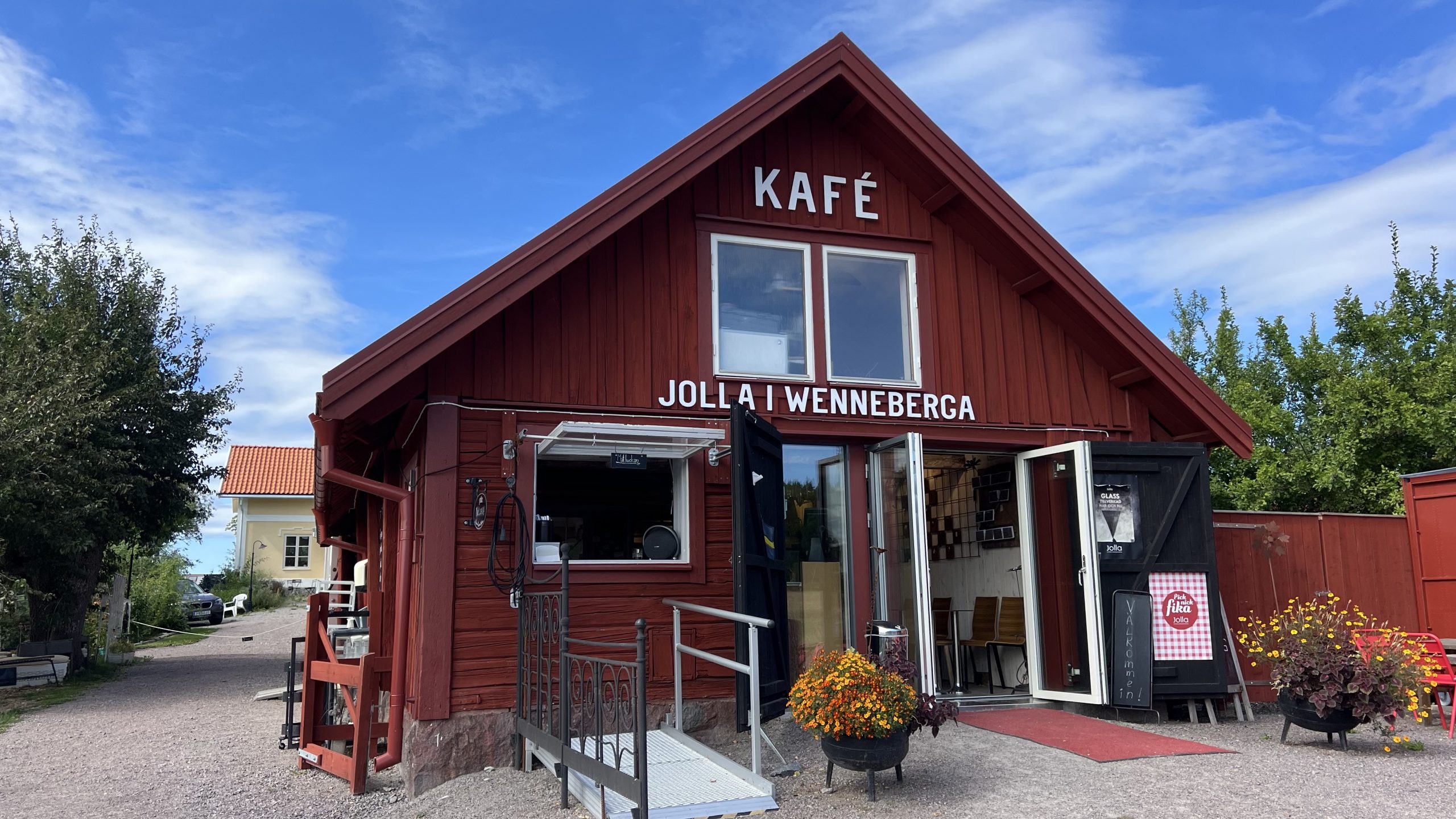 Café am Götakanal ... Schweden