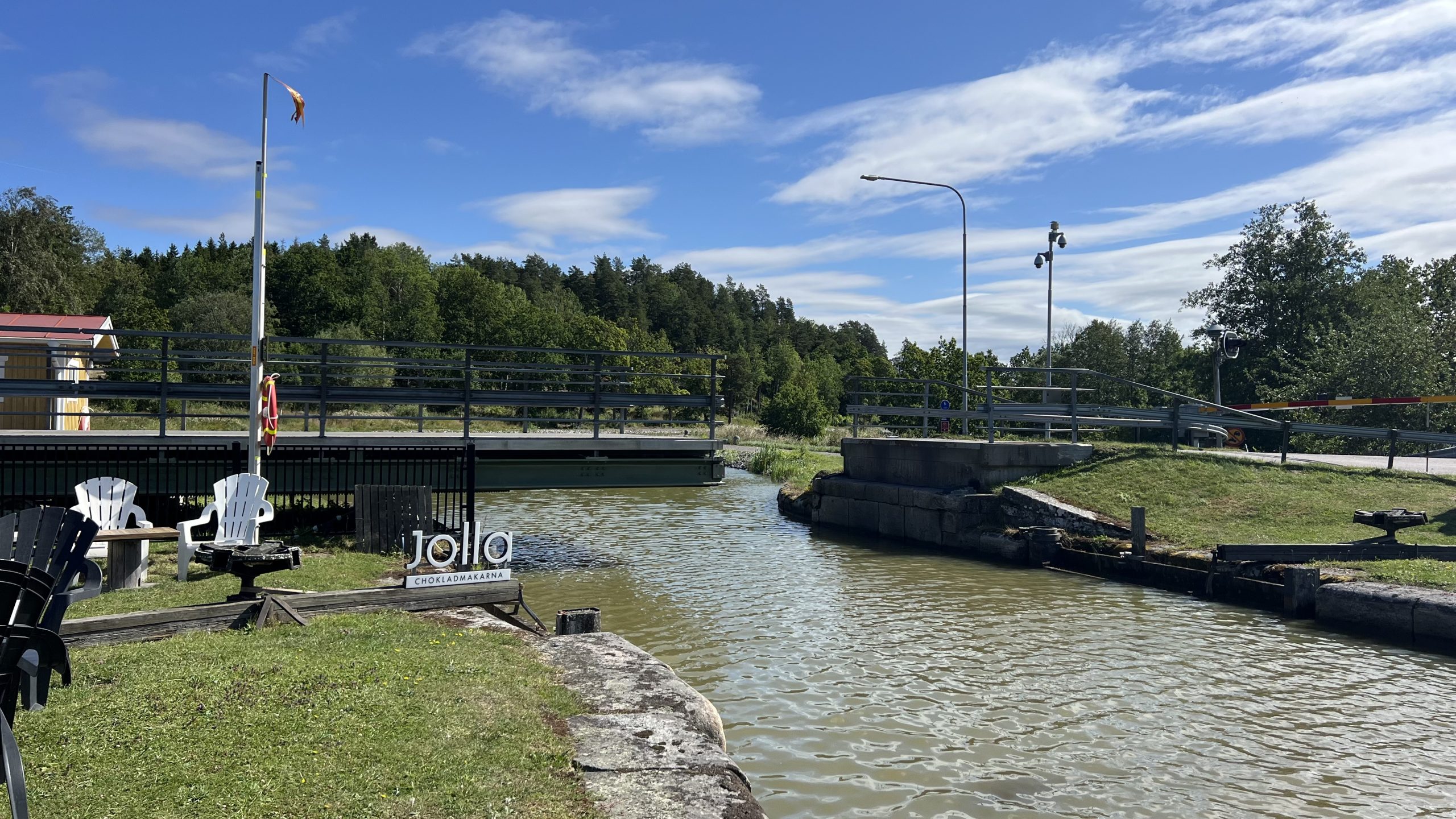 Café am Götakanal ... Schweden
