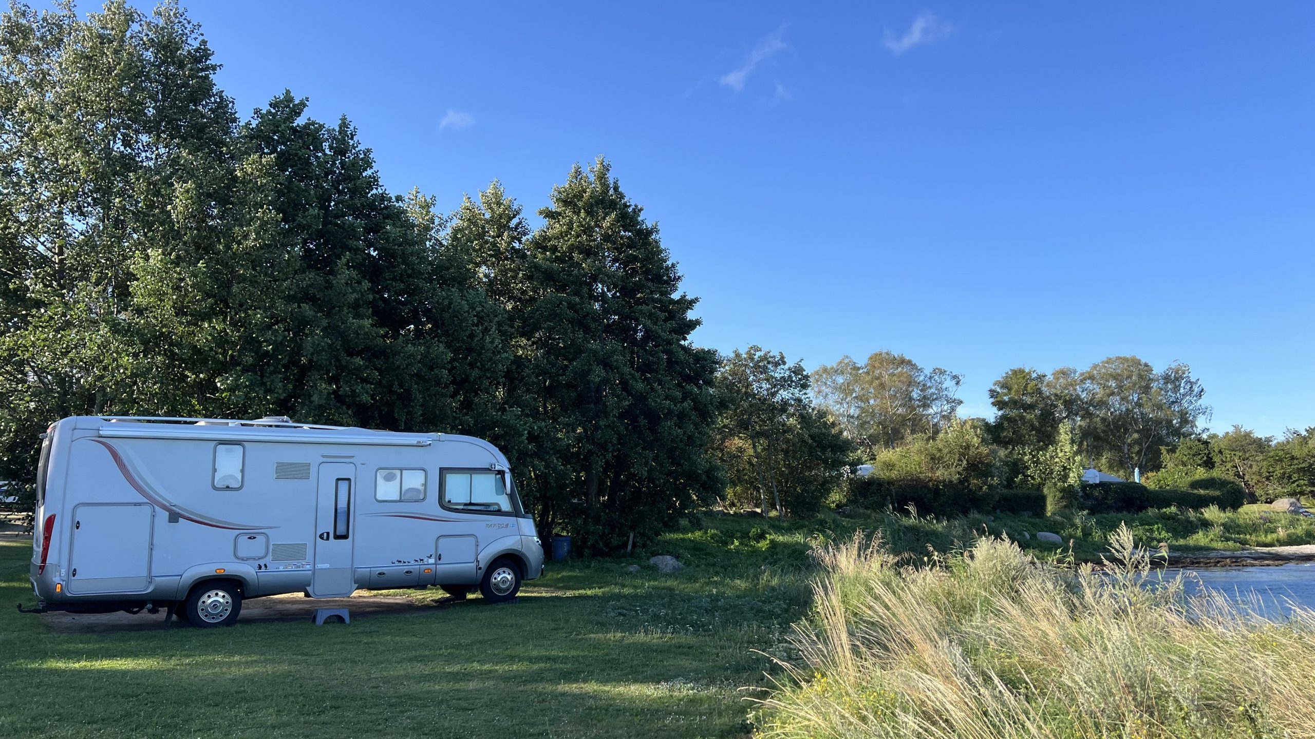 Wohnmobil auf Öland, Schweden