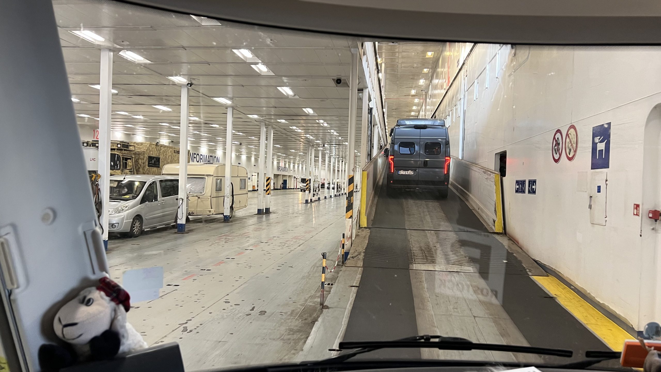 auf die Fähre, Trelleborg