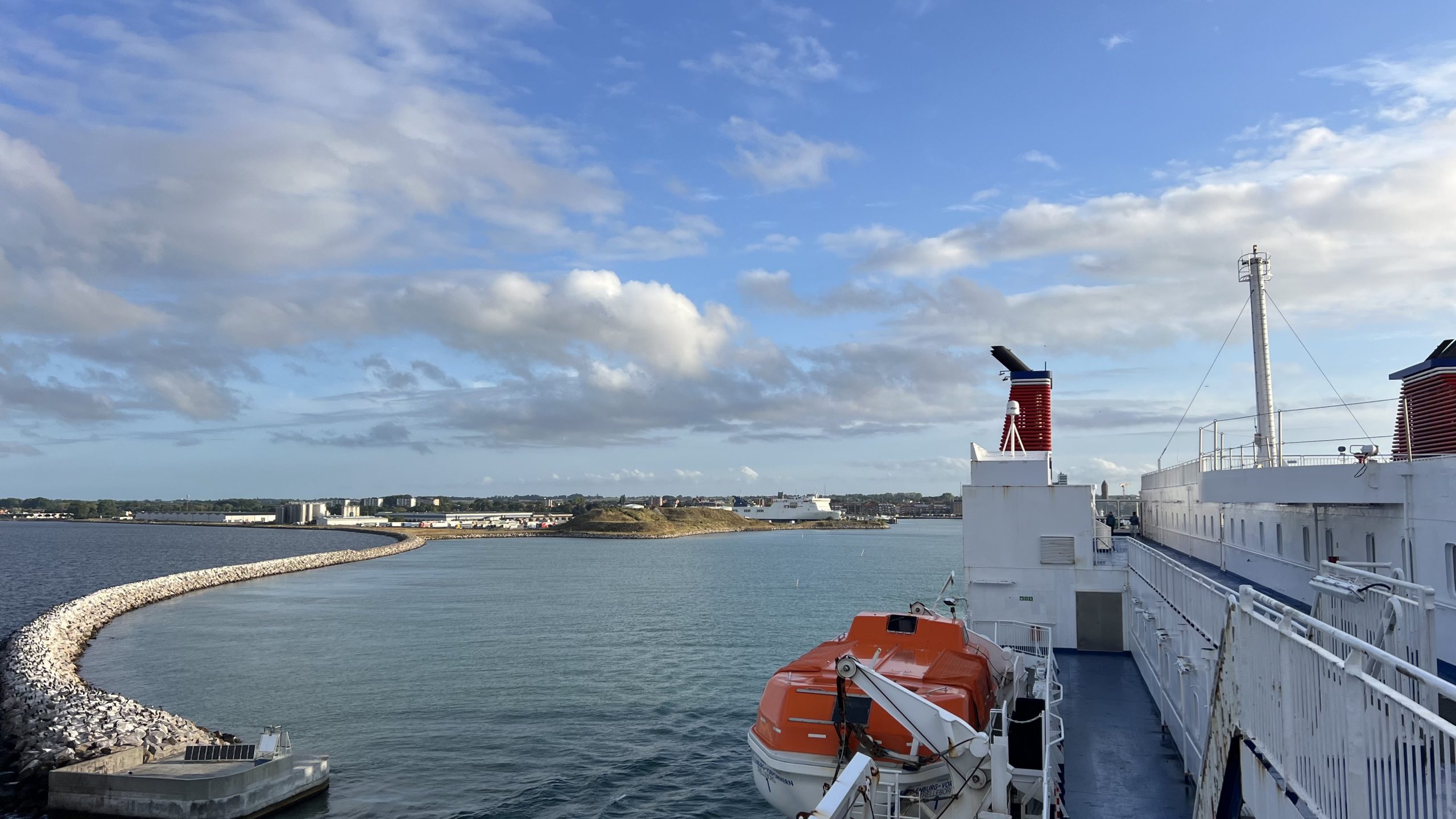 mit der Fähre über die Ostsee