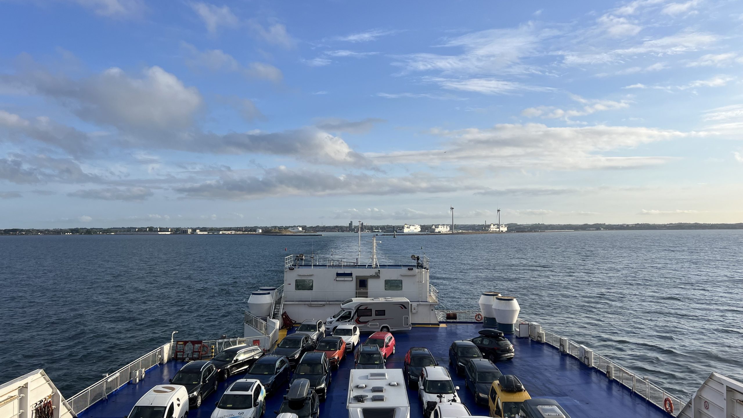 mit der Fähre über die Ostsee