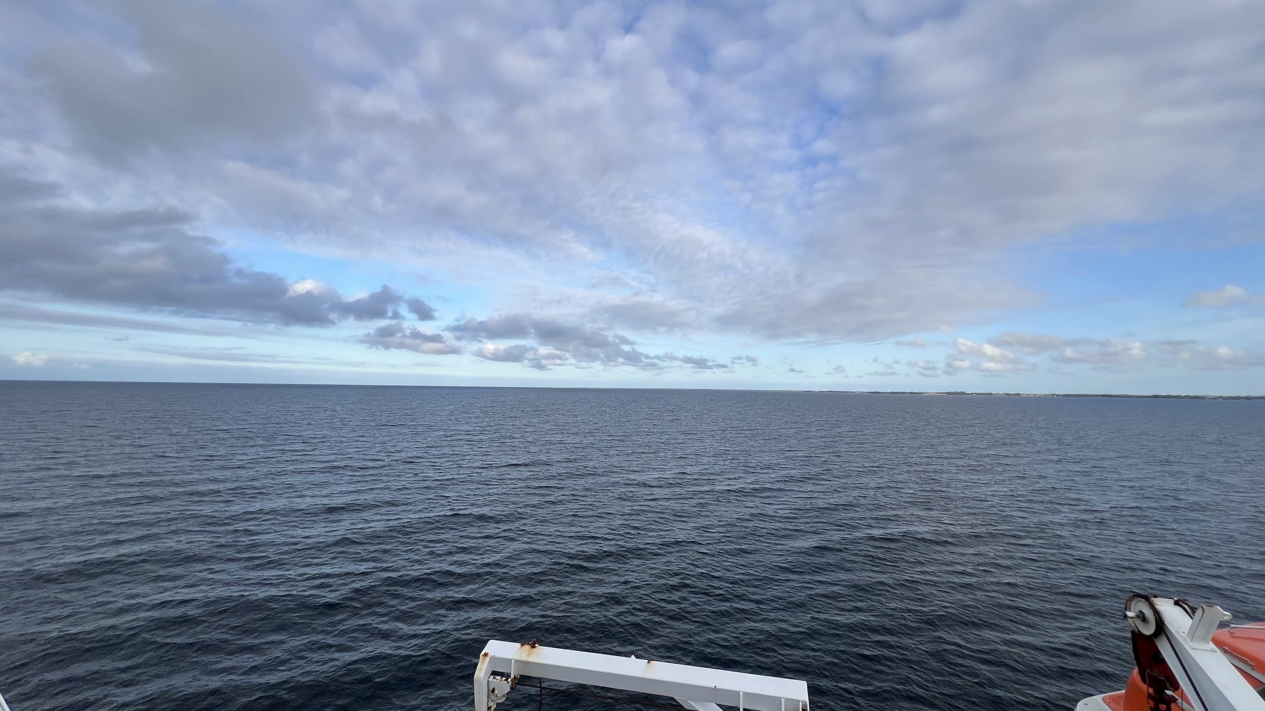 mit der Fähre auf der Ostsee