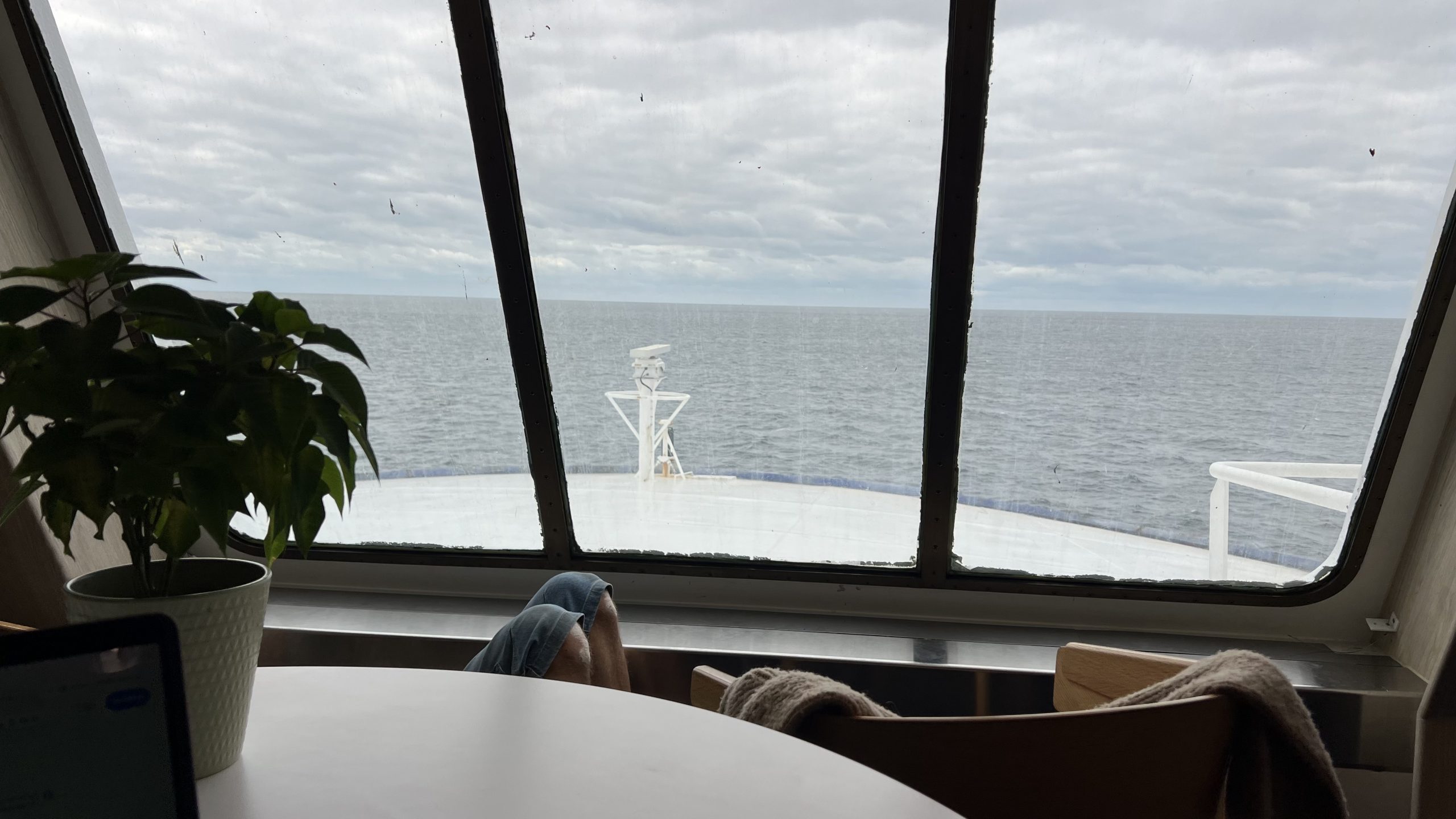 Sicht aus der Fähre