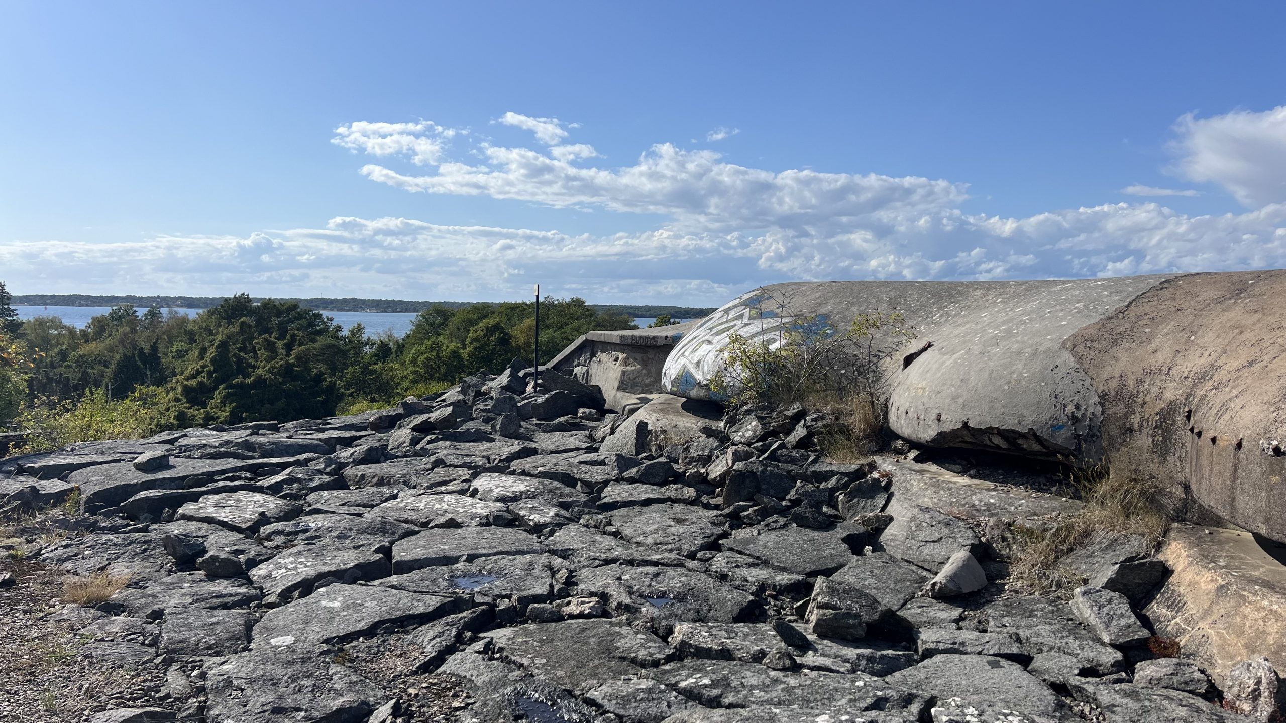 eine versteckte Batterie