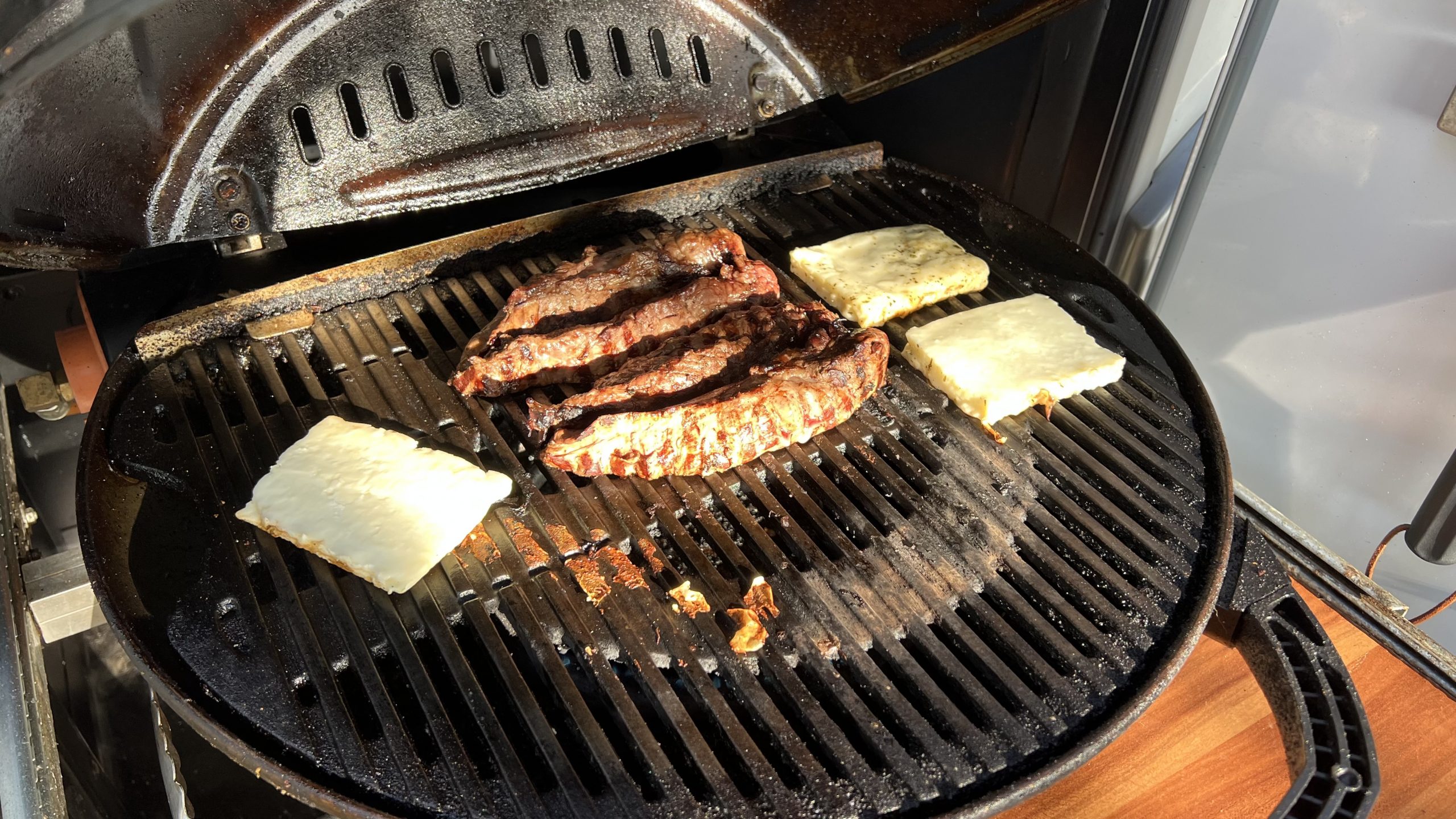 Abendbrot am Wohnmobil, Schweden