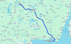 Tagesroute mit dem Wohnmobil in Südschweden