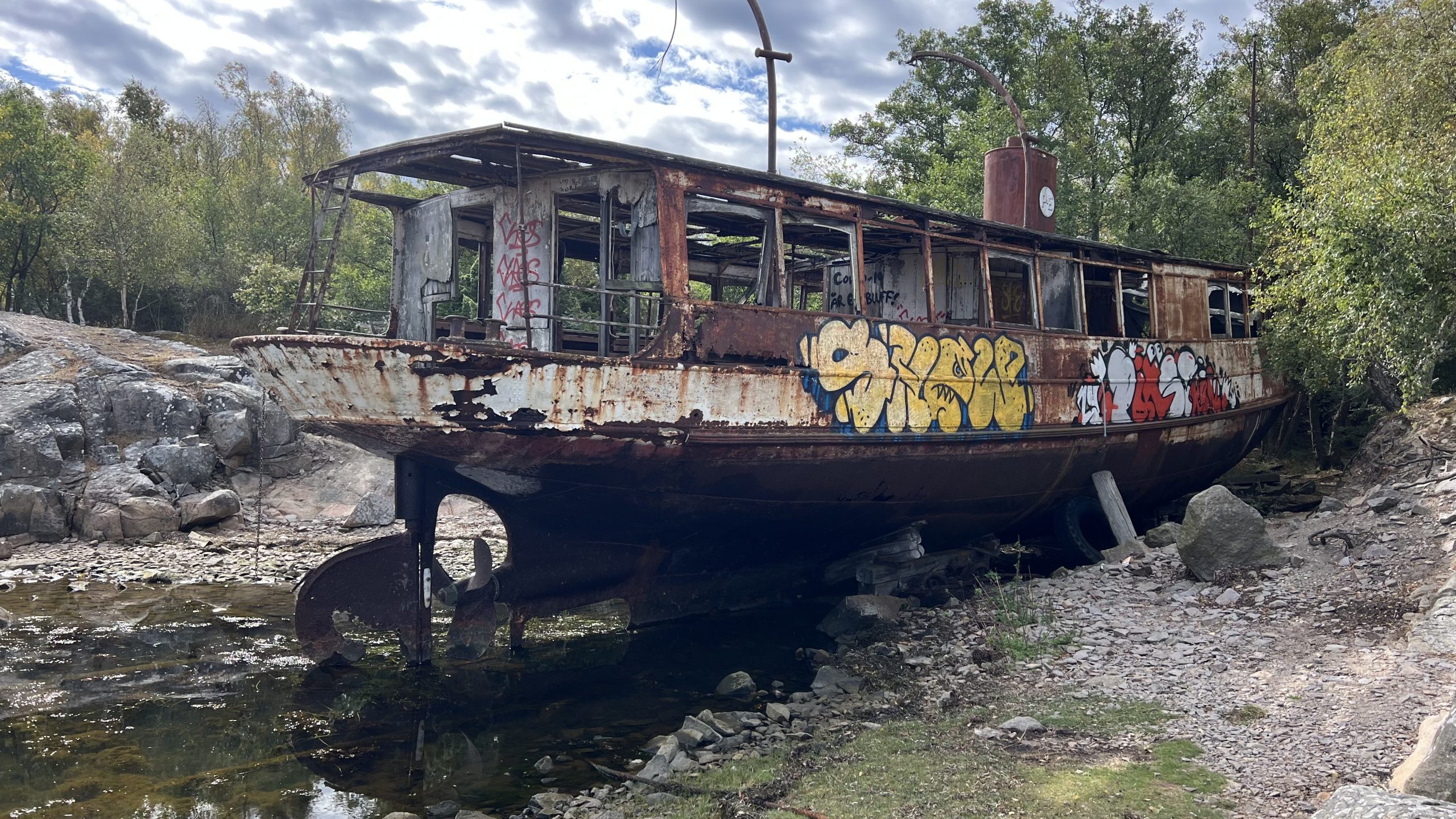 Schiffsfriedhof, Schweden
