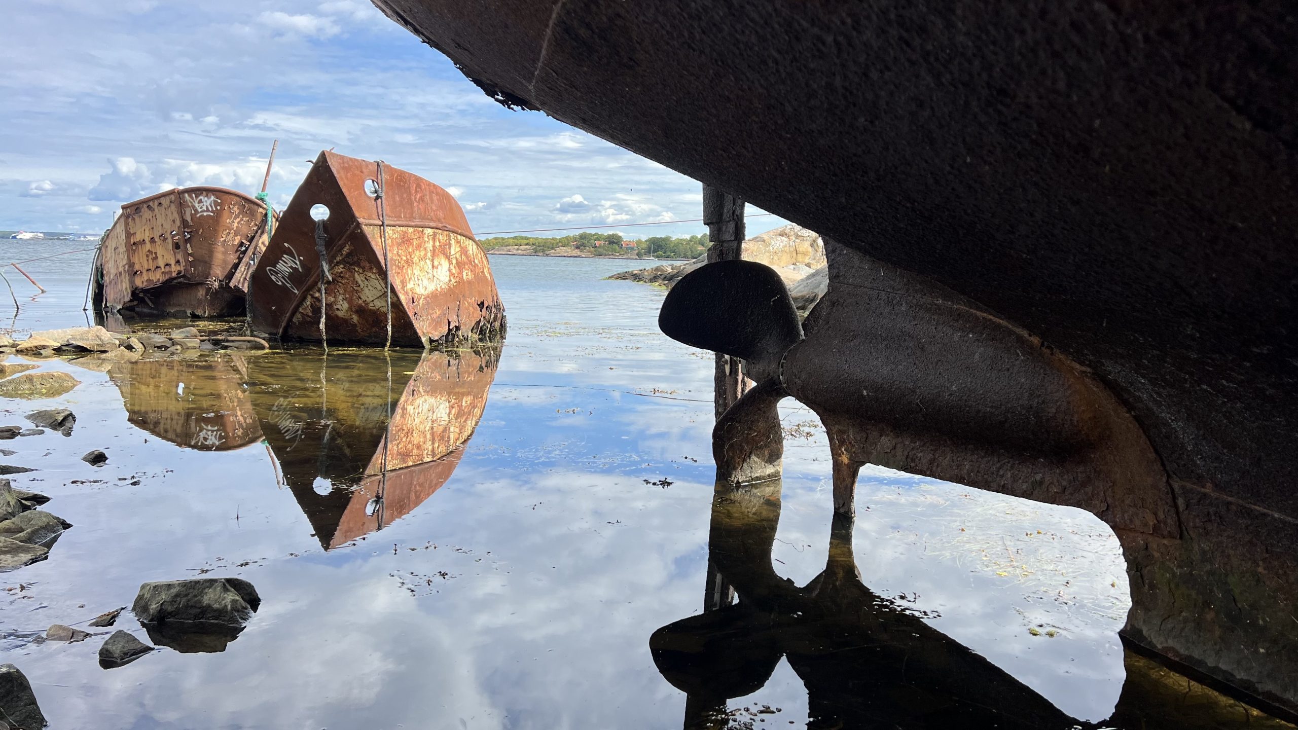 Schiffsfriedhof, Schweden
