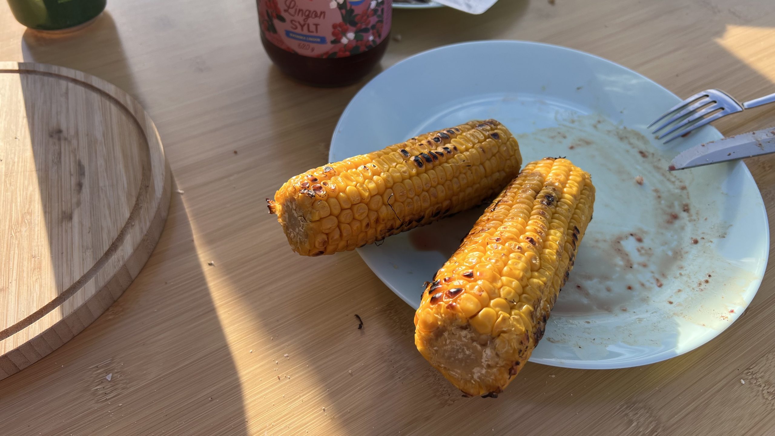 mit dem Wohnmobil in Schweden, Abendbrot