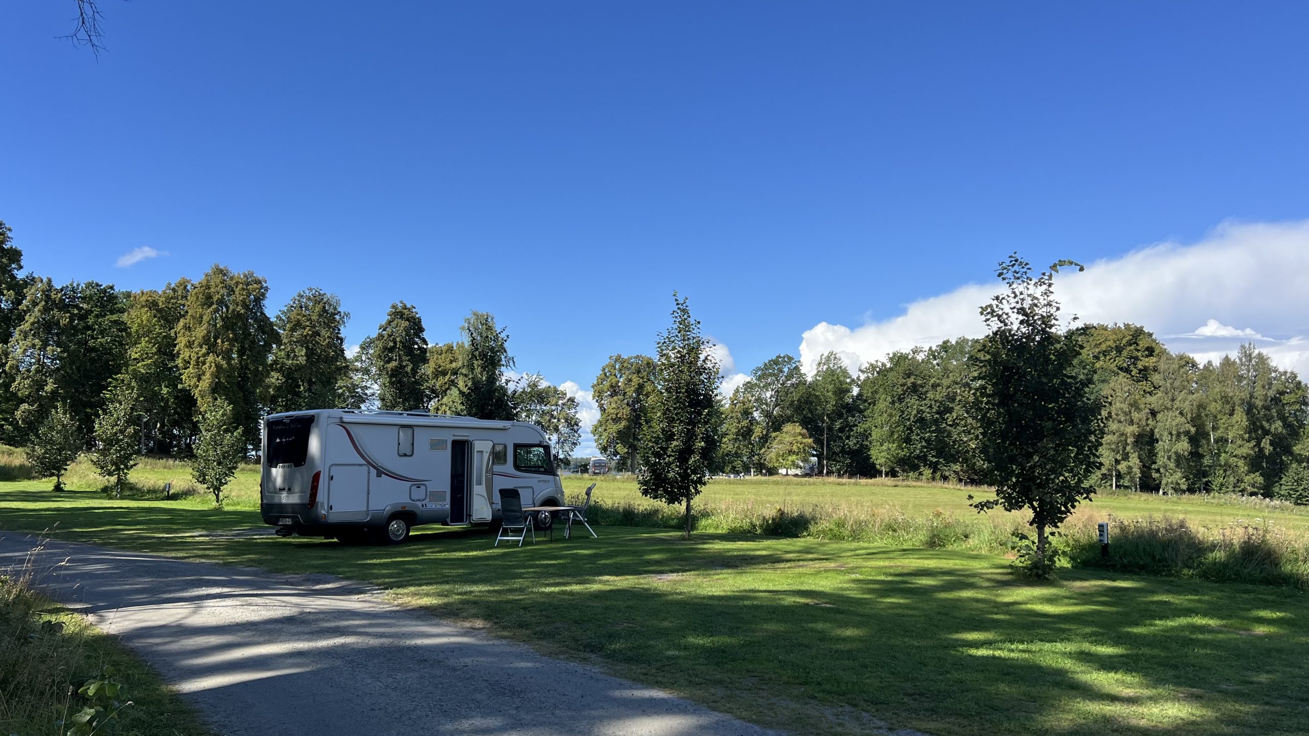 Ställplats Skeda Strand in Schweden