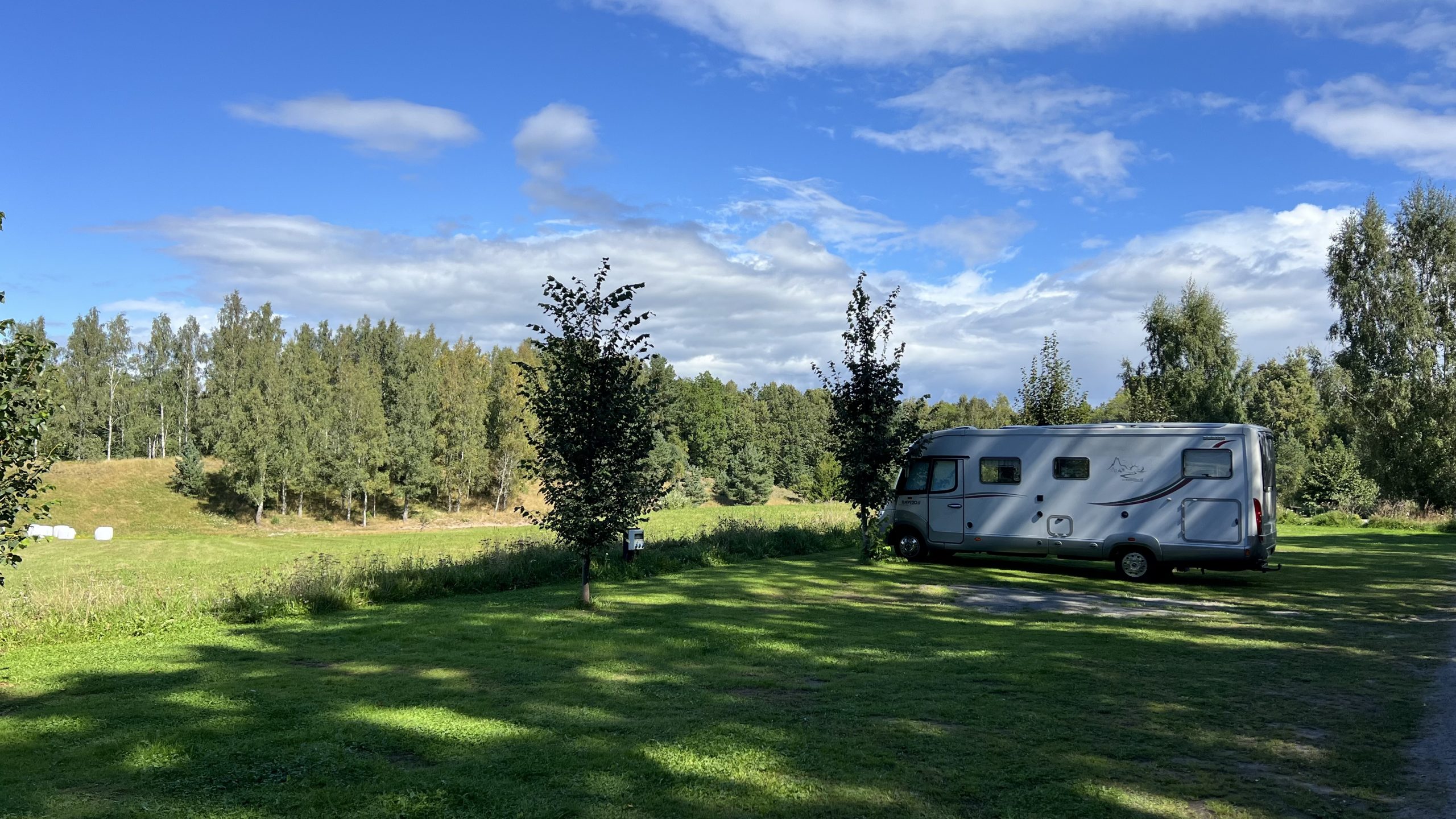 Ställplats Skeda Strand in Schweden