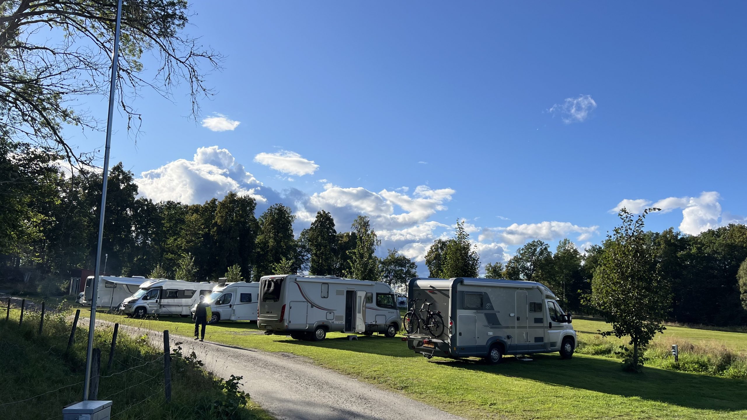 Ställplats Skeda Strand in Schweden